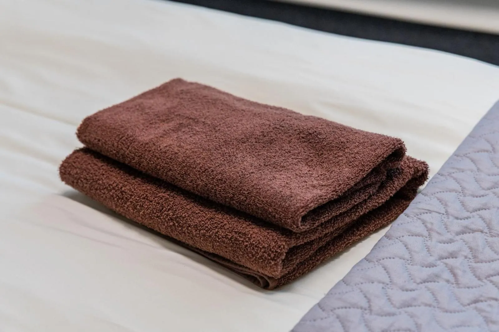 towels in Svečių namai Imperija