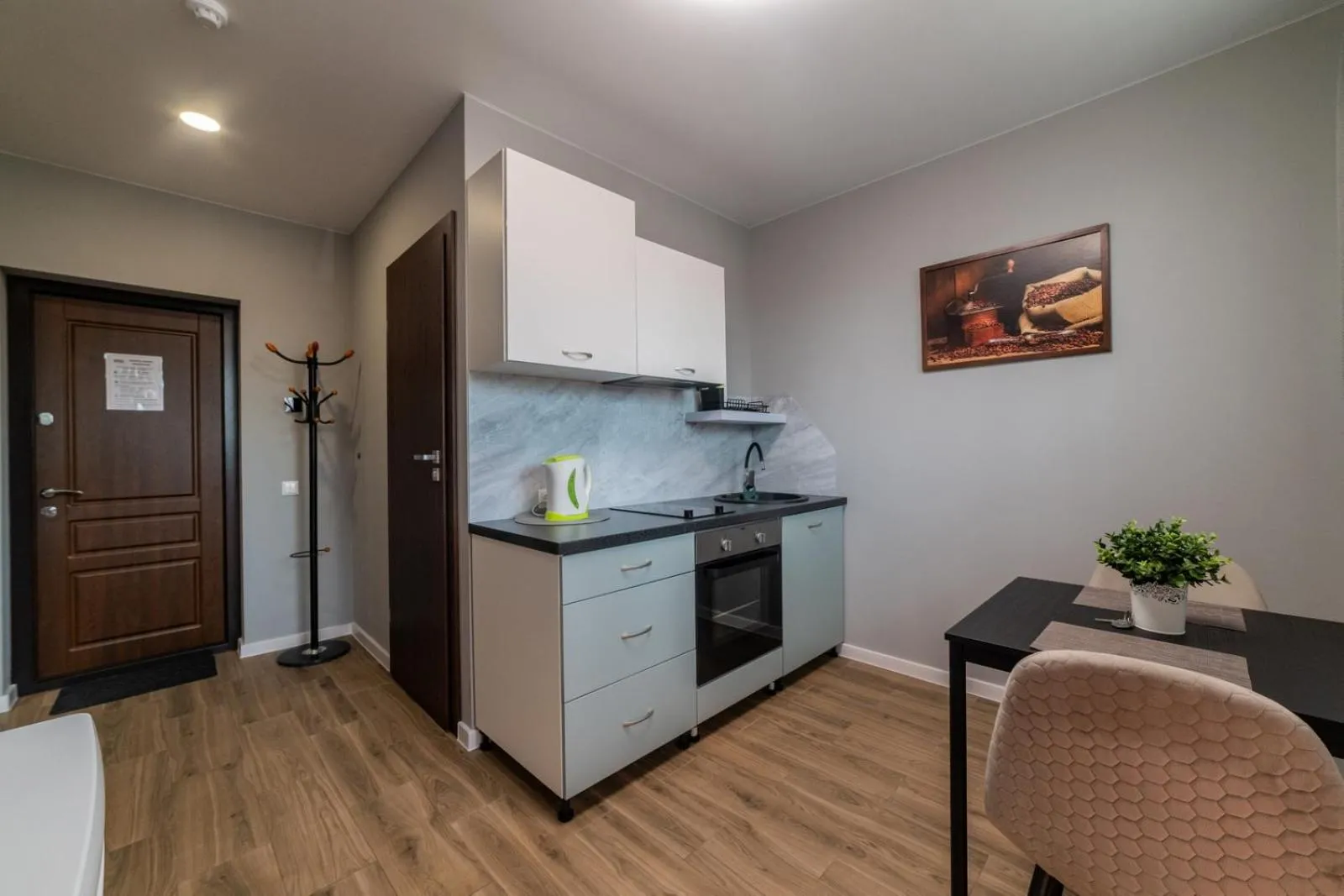 Kitchen or kitchenette in Svečių namai Imperija