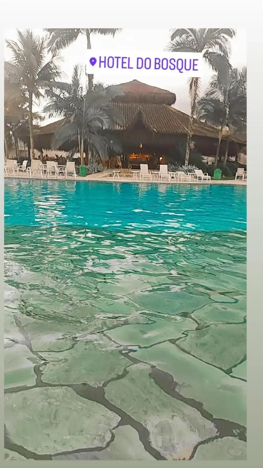 Pool view in Hotel do Bosque Eco Resort Pool view in Hotel do Bosque Eco Resort