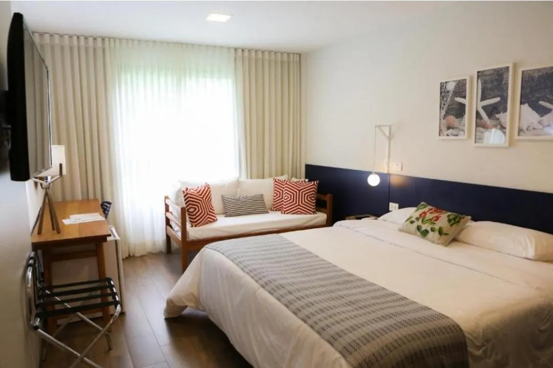 Bed in Hotel do Bosque Eco Resort