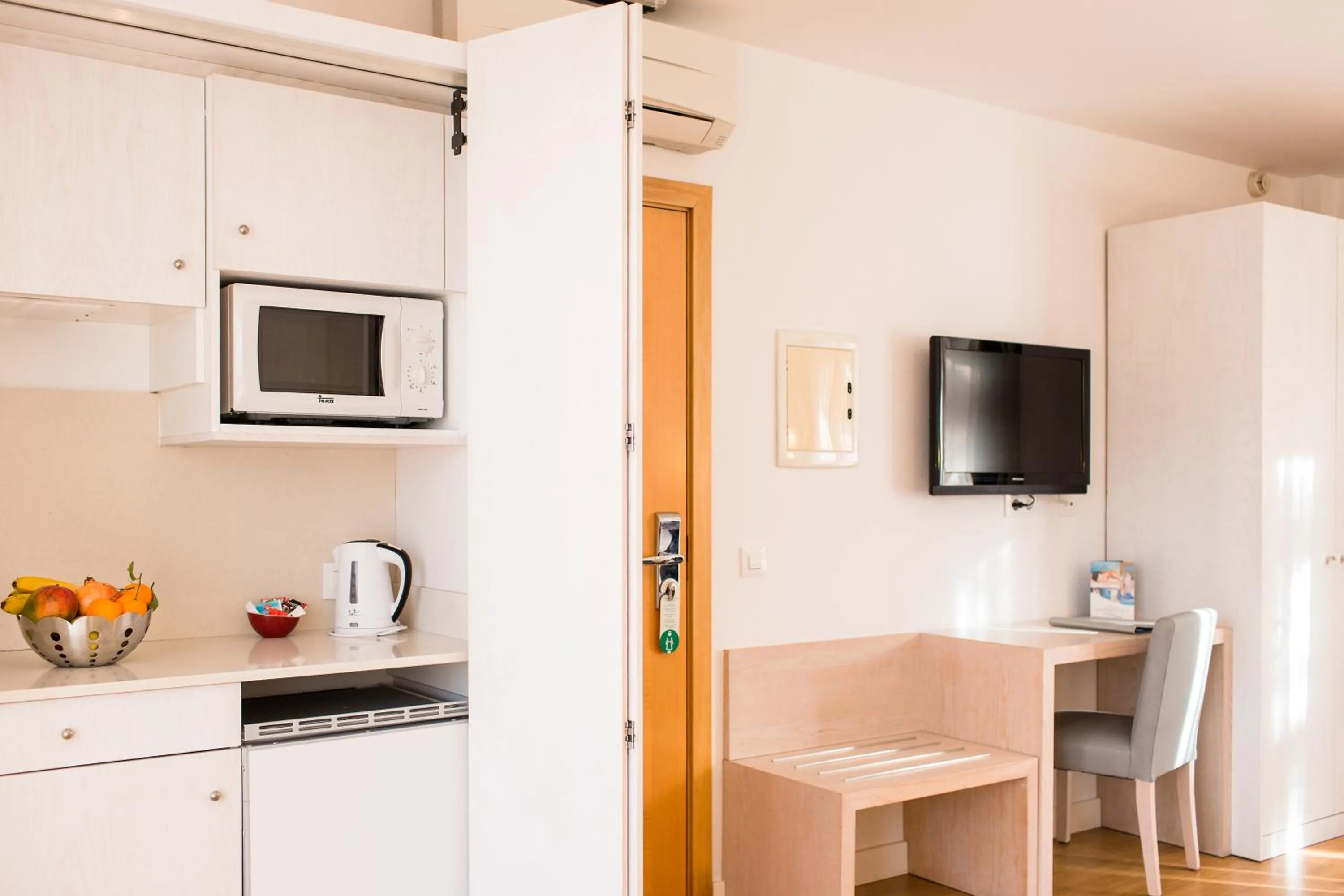 Kitchen or kitchenette in Sagitario Playa