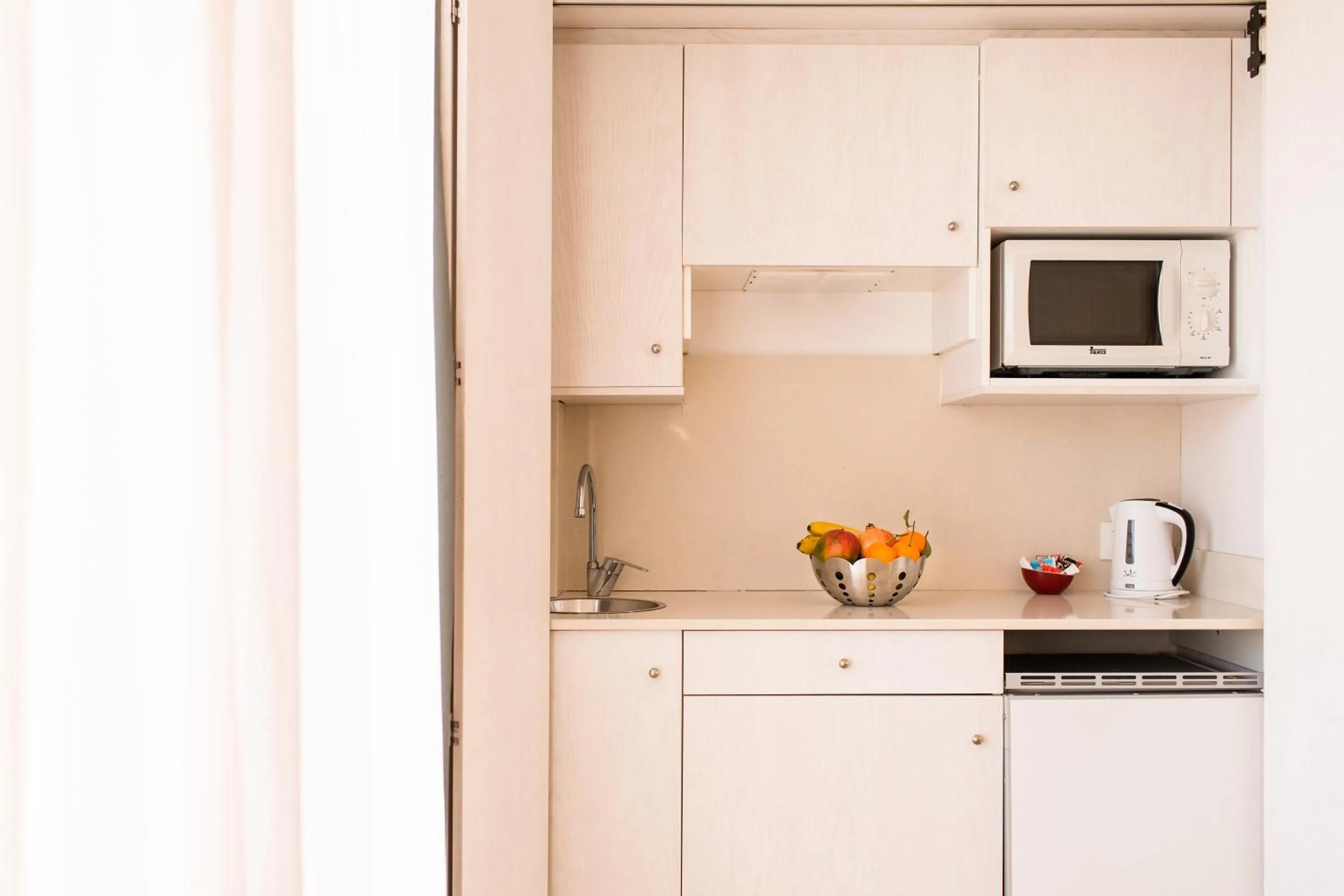 Kitchen or kitchenette in Sagitario Playa
