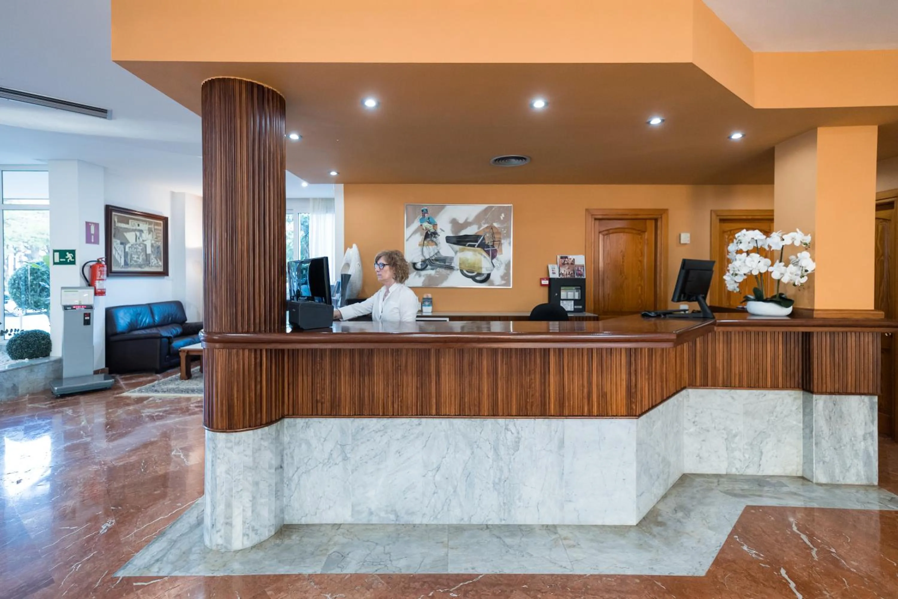 Lobby or reception in Sagitario Playa