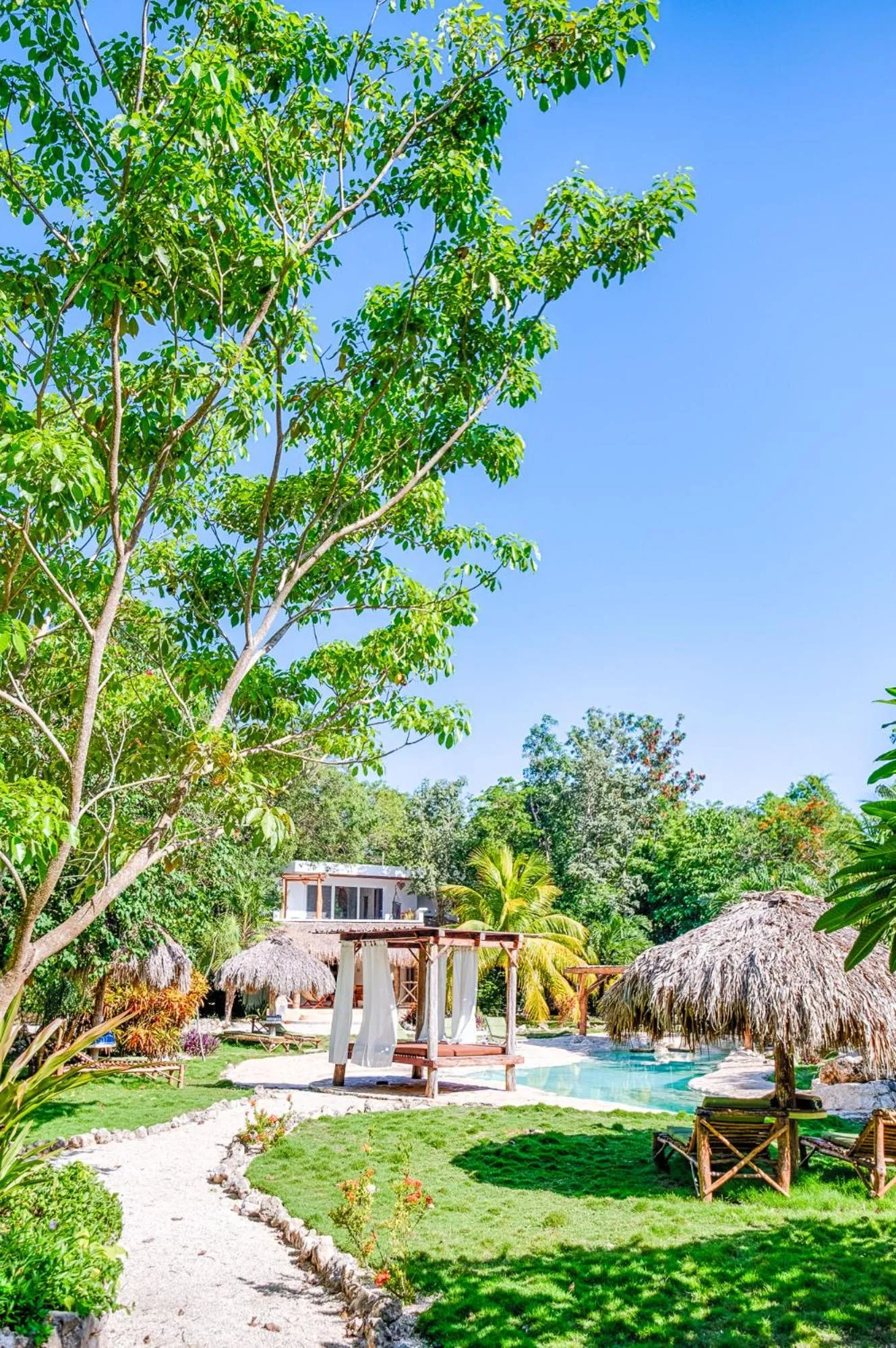 Garden in Villa Morena Boutique Hotel Ecoliving