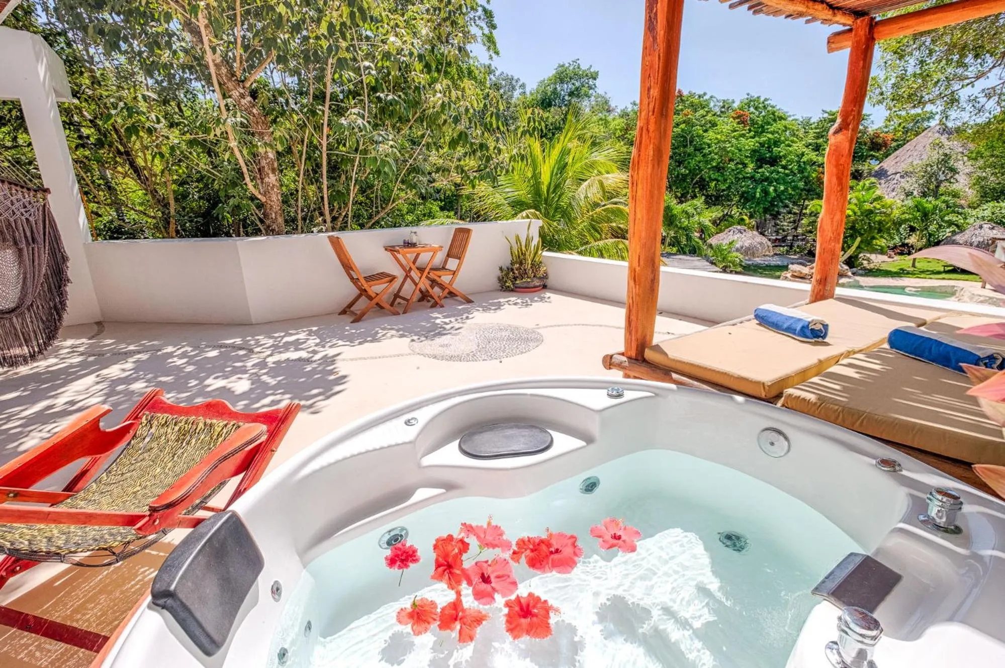 Balcony/Terrace in Villa Morena Boutique Hotel Ecoliving