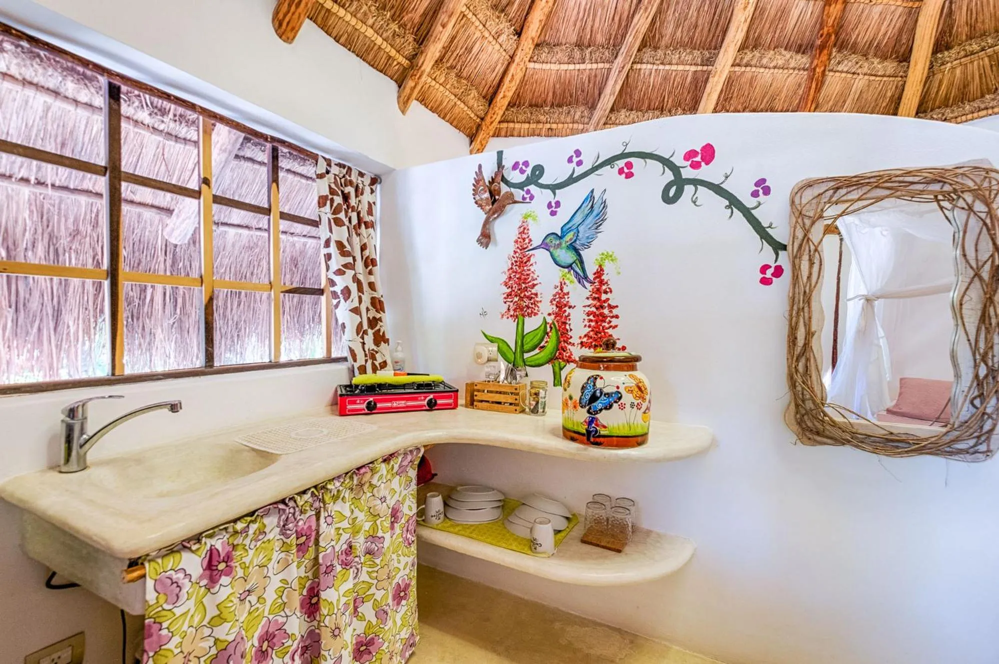 kitchen in Villa Morena Boutique Hotel Ecoliving