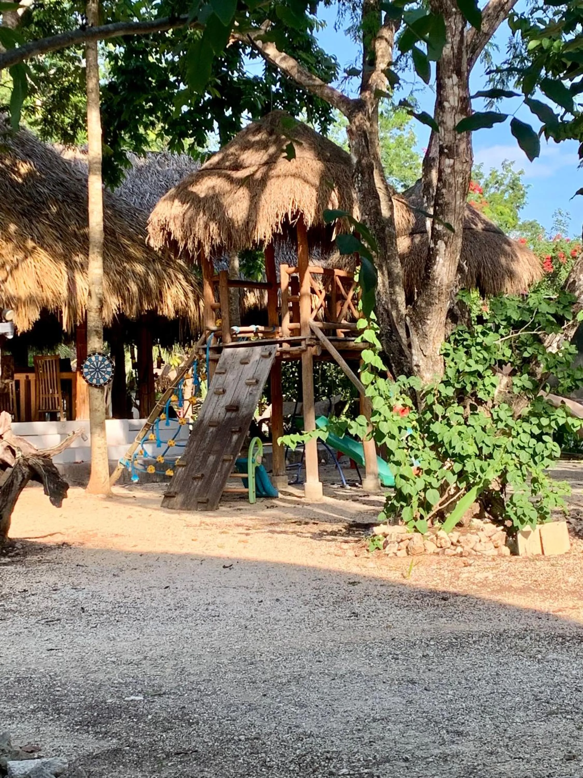Children play ground in Villa Morena Boutique Hotel Ecoliving