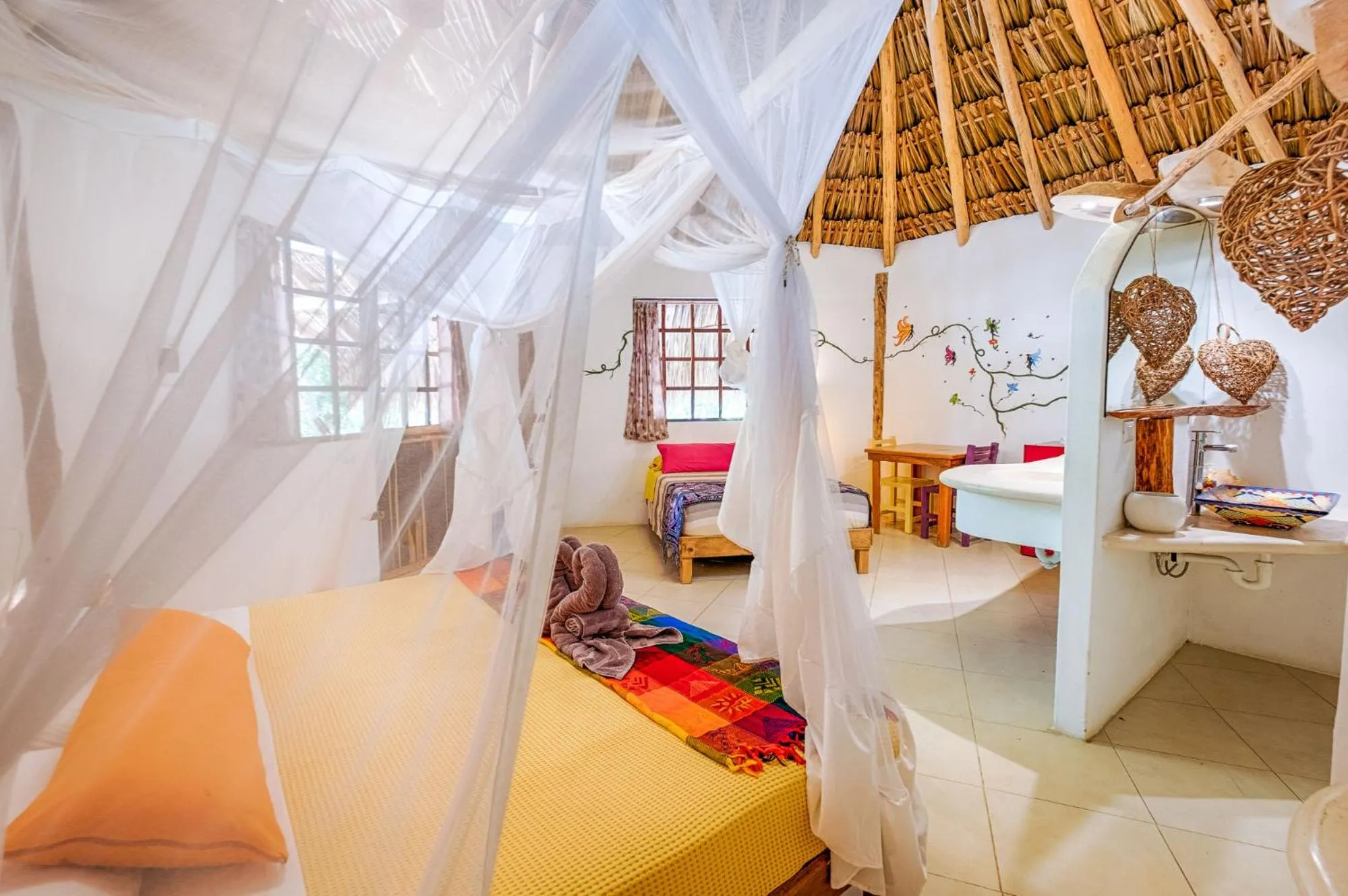 Photo of the whole room, Bed in Villa Morena Boutique Hotel Ecoliving