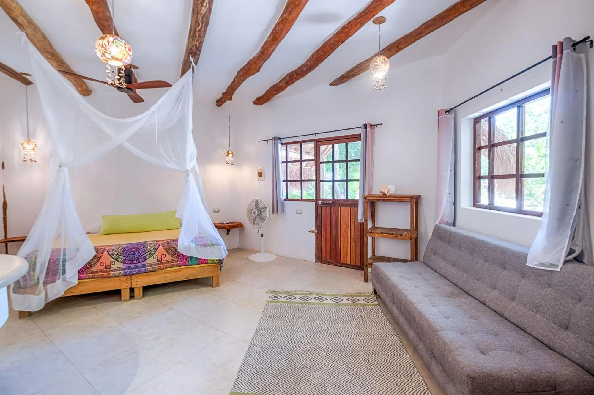 Photo of the whole room, Bed in Villa Morena Boutique Hotel Ecoliving