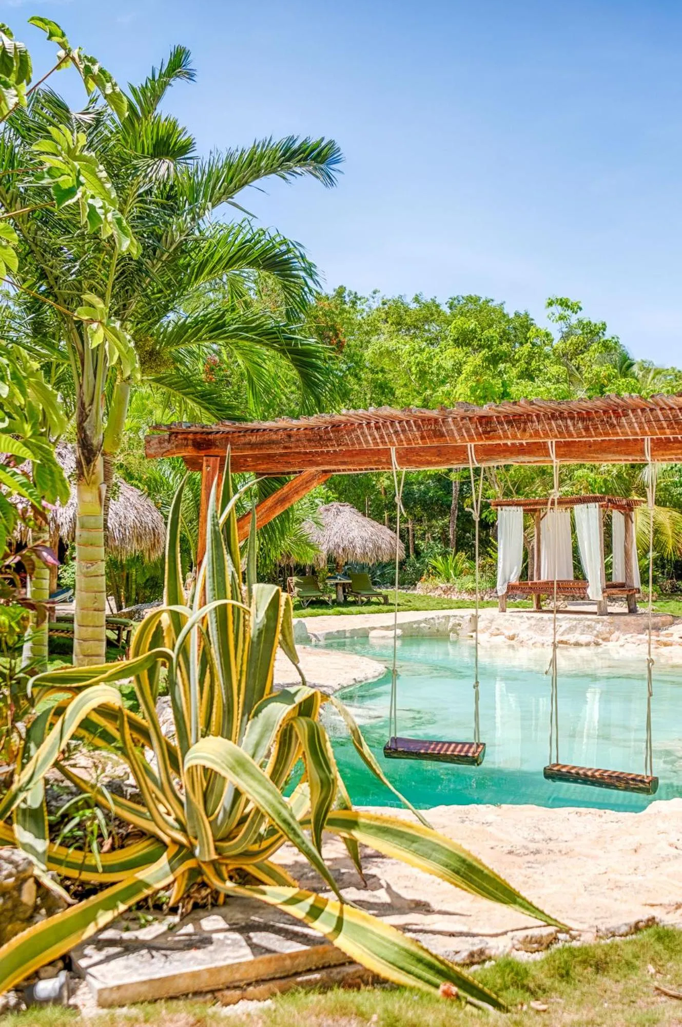 Swimming pool in Villa Morena Boutique Hotel Ecoliving