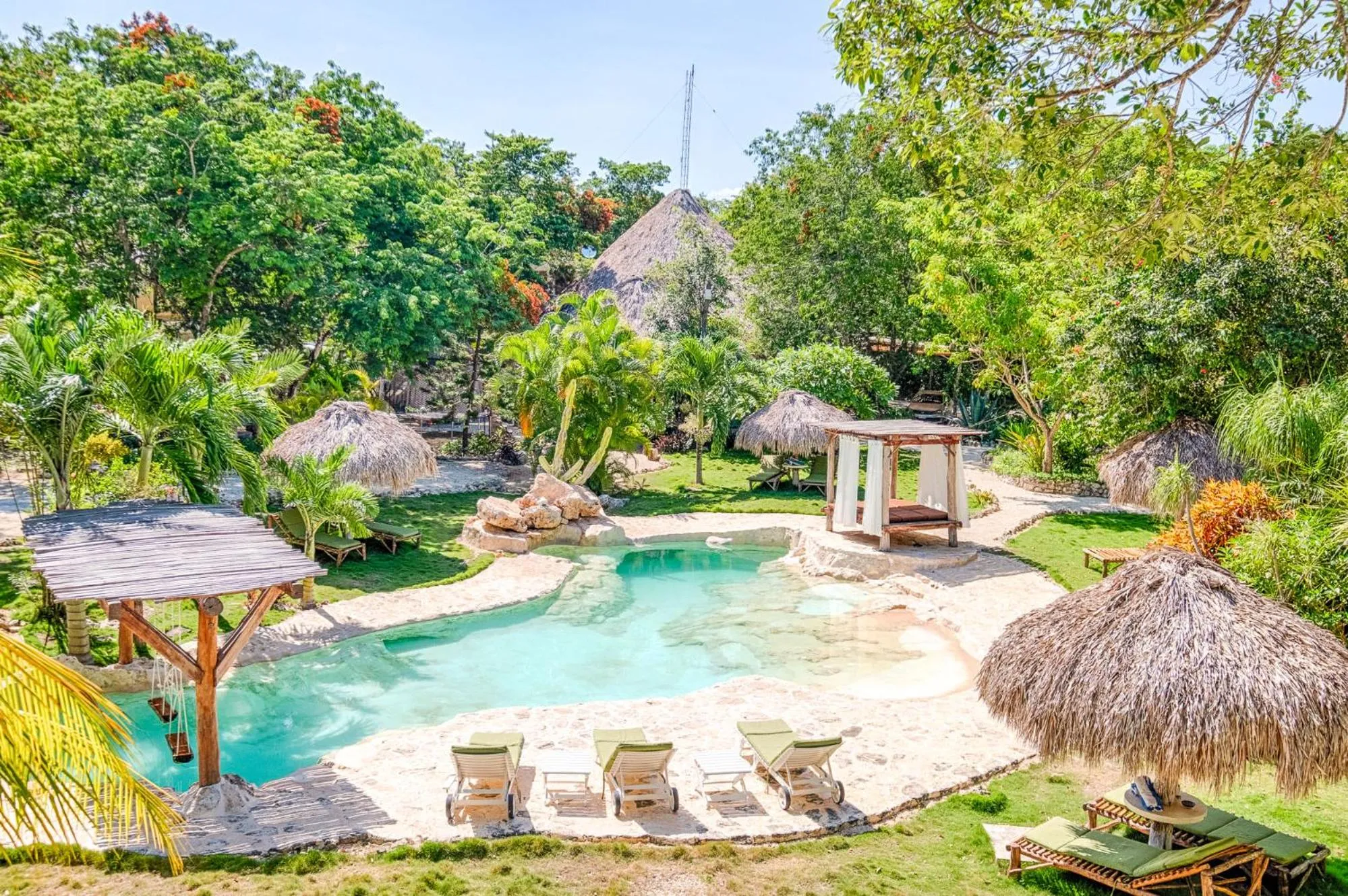 Swimming pool in Villa Morena Boutique Hotel Ecoliving