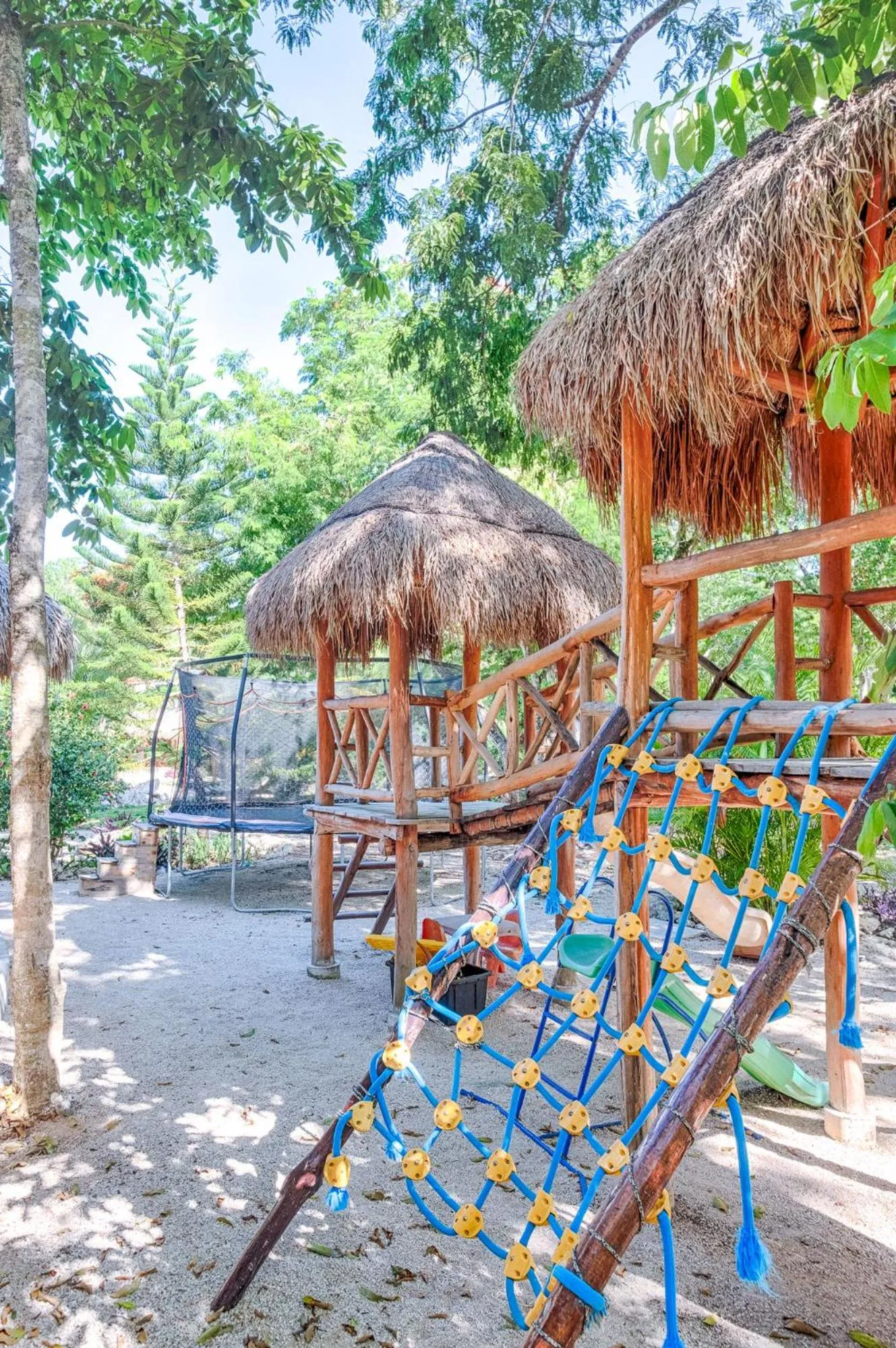 Children play ground in Villa Morena Boutique Hotel Ecoliving