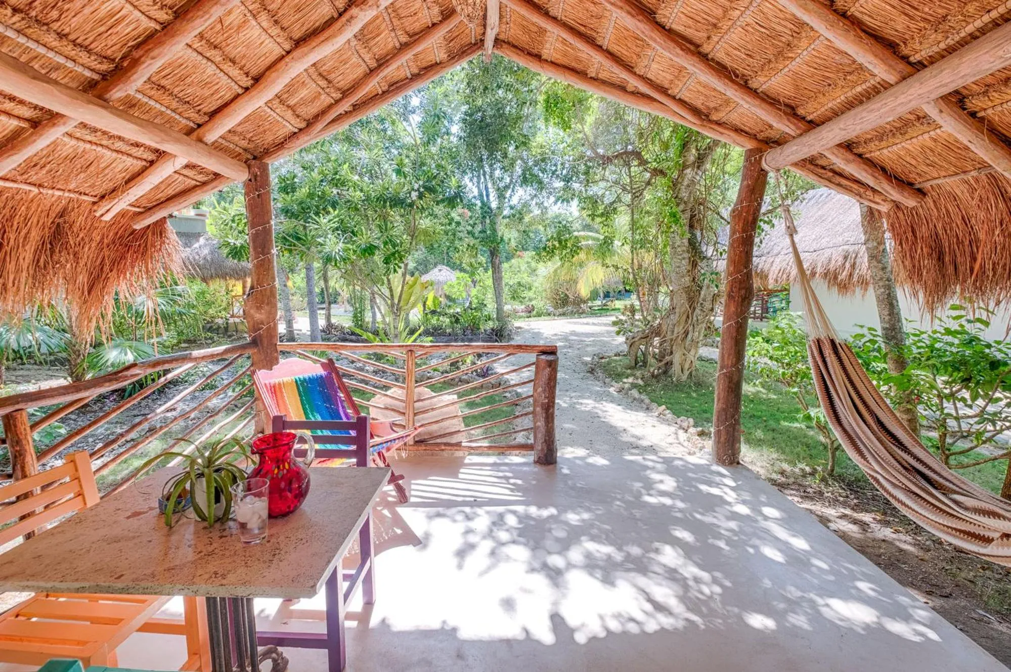 Patio in Villa Morena Boutique Hotel Ecoliving