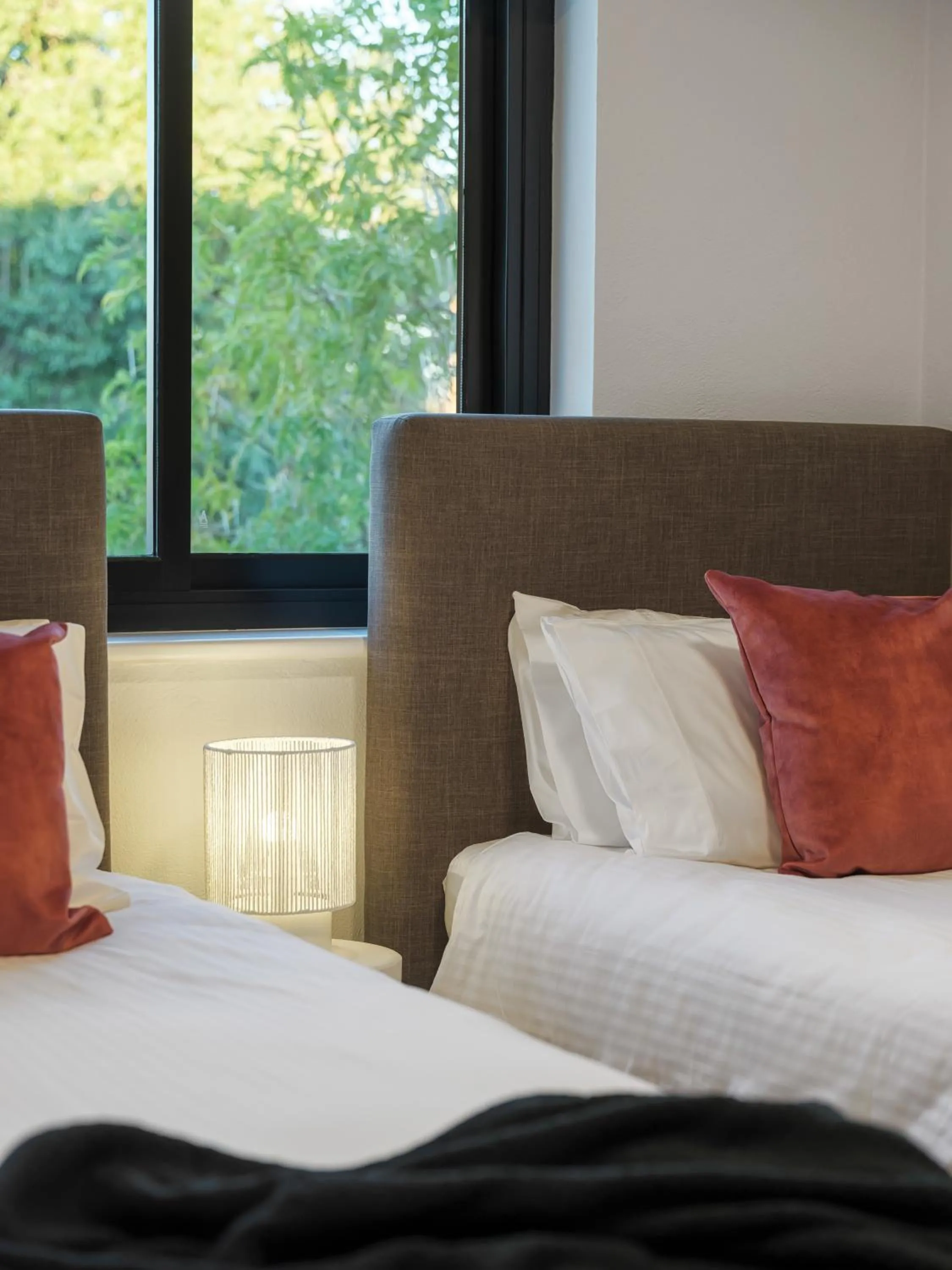 Bed in Whyalla Skysuites