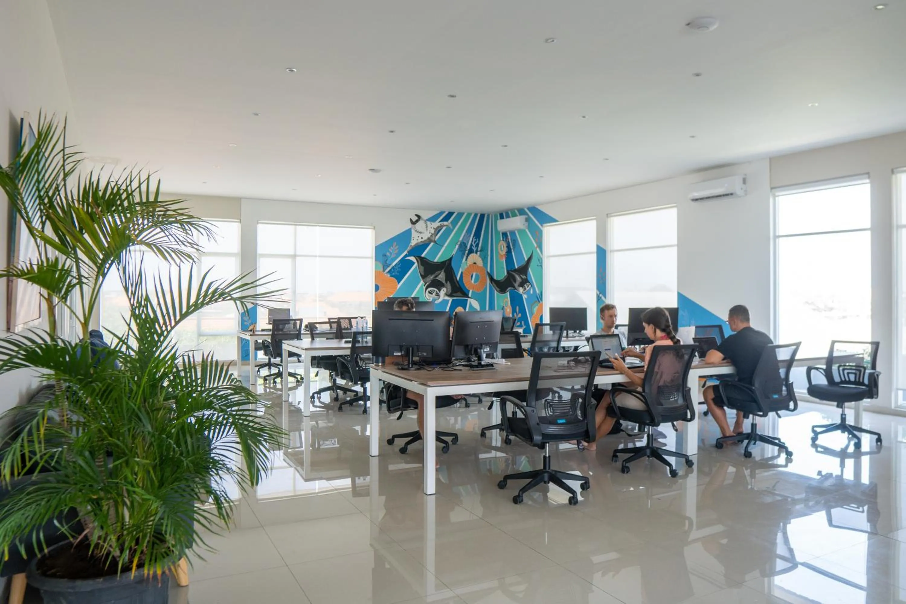 Business facilities in Bali Bustle Pararaton Coliving and Coworking Space