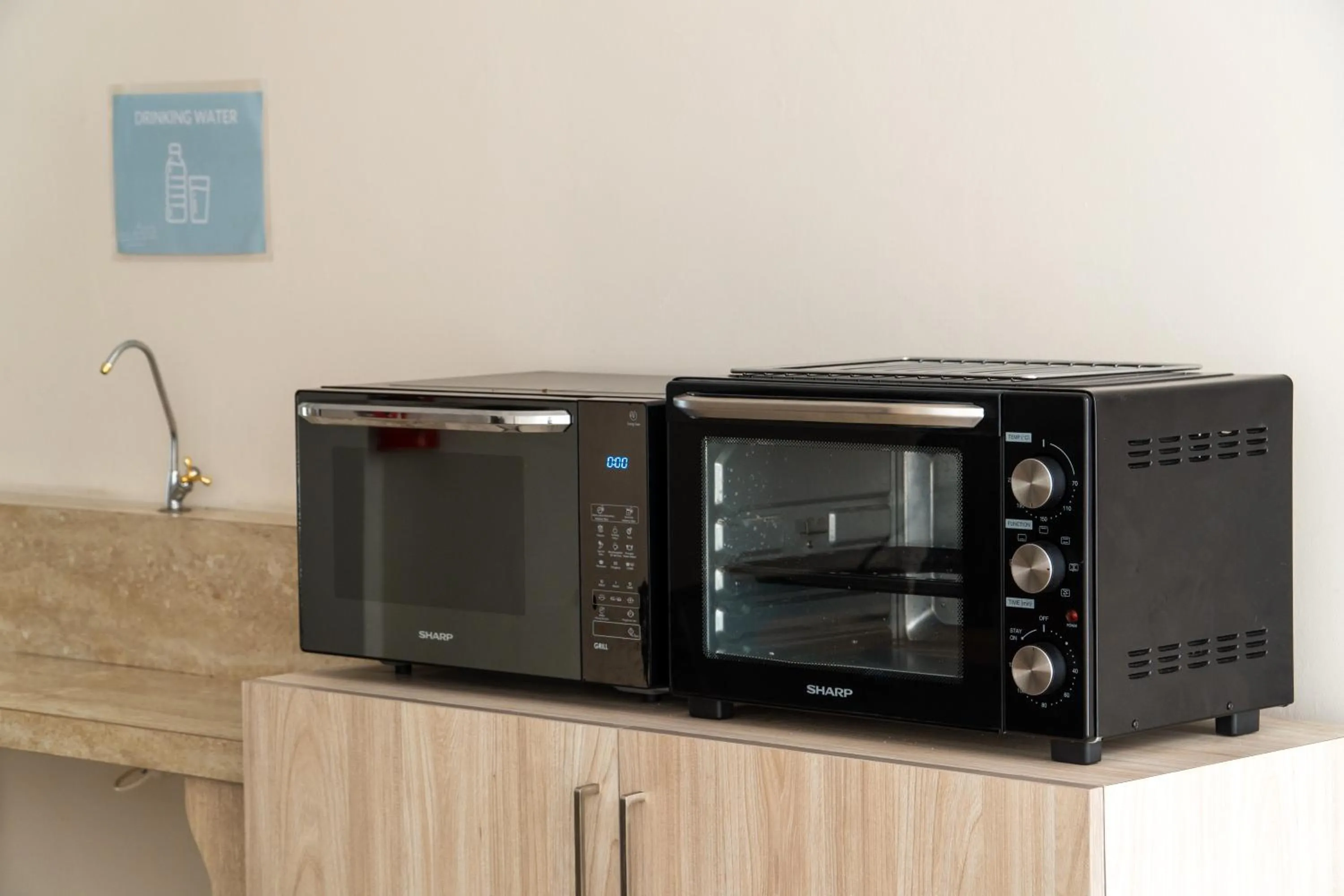 Kitchen or kitchenette in Bali Bustle Pararaton Coliving and Coworking Space