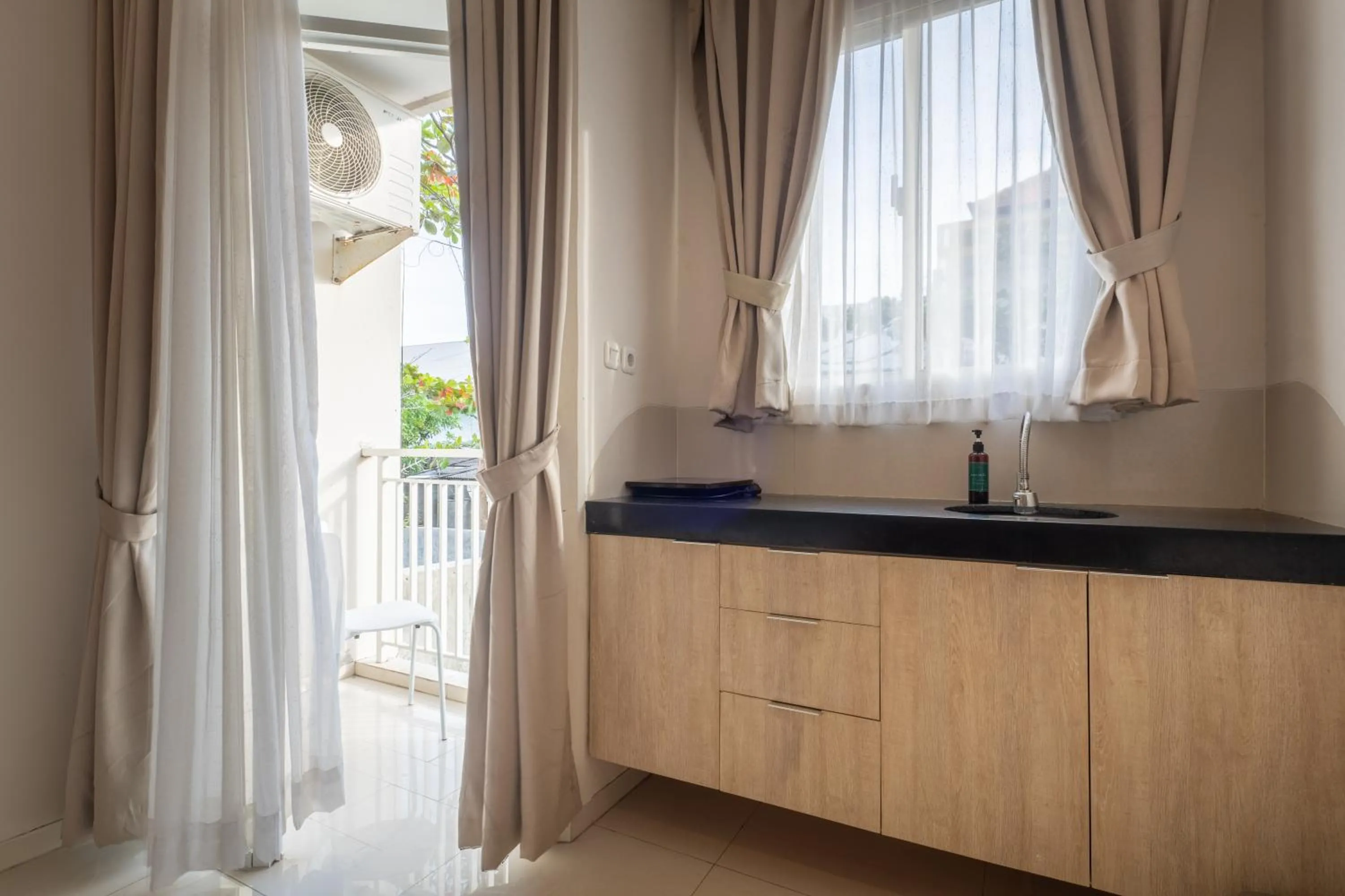 Kitchen or kitchenette in Bali Bustle Pararaton Coliving and Coworking Space