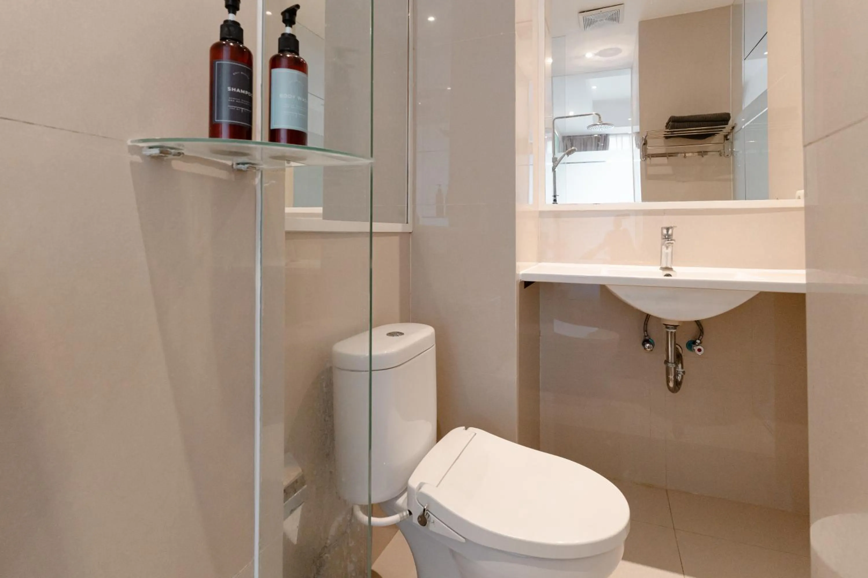 Toilet in Bali Bustle Pararaton Coliving and Coworking Space