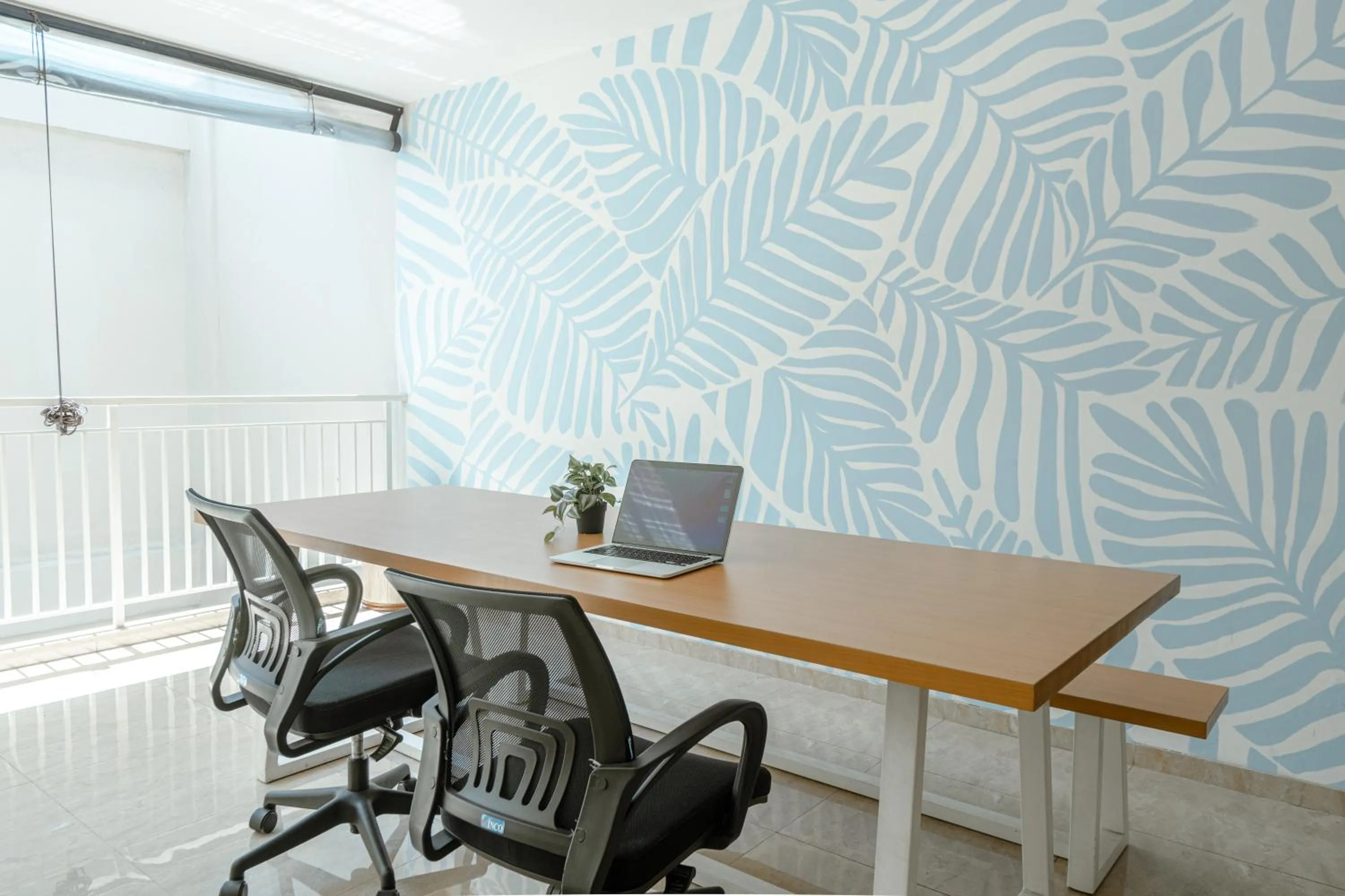 Seating area in Bali Bustle Pararaton Coliving and Coworking Space