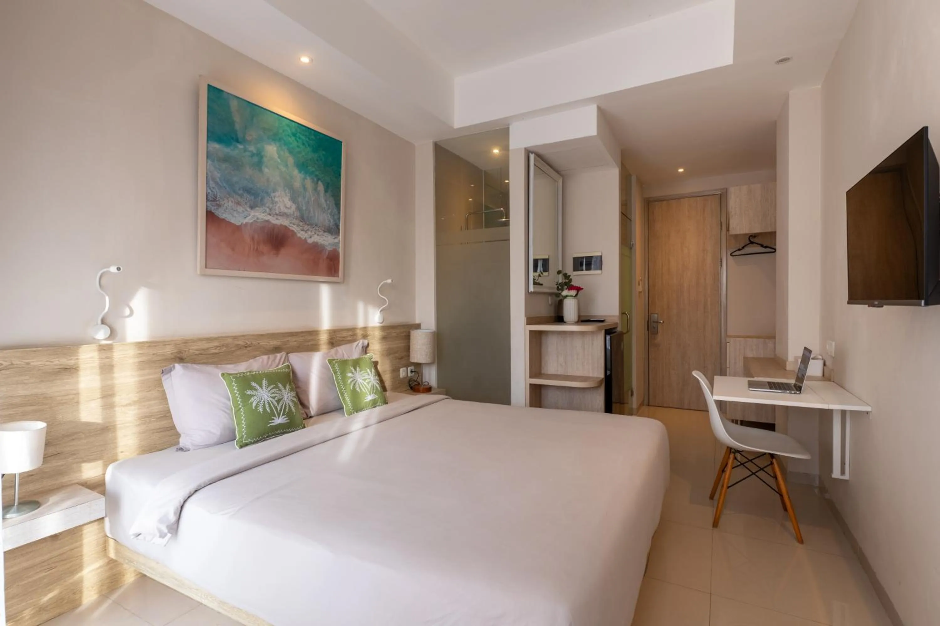 Bedroom, Bed in Bali Bustle Pararaton Coliving and Coworking Space