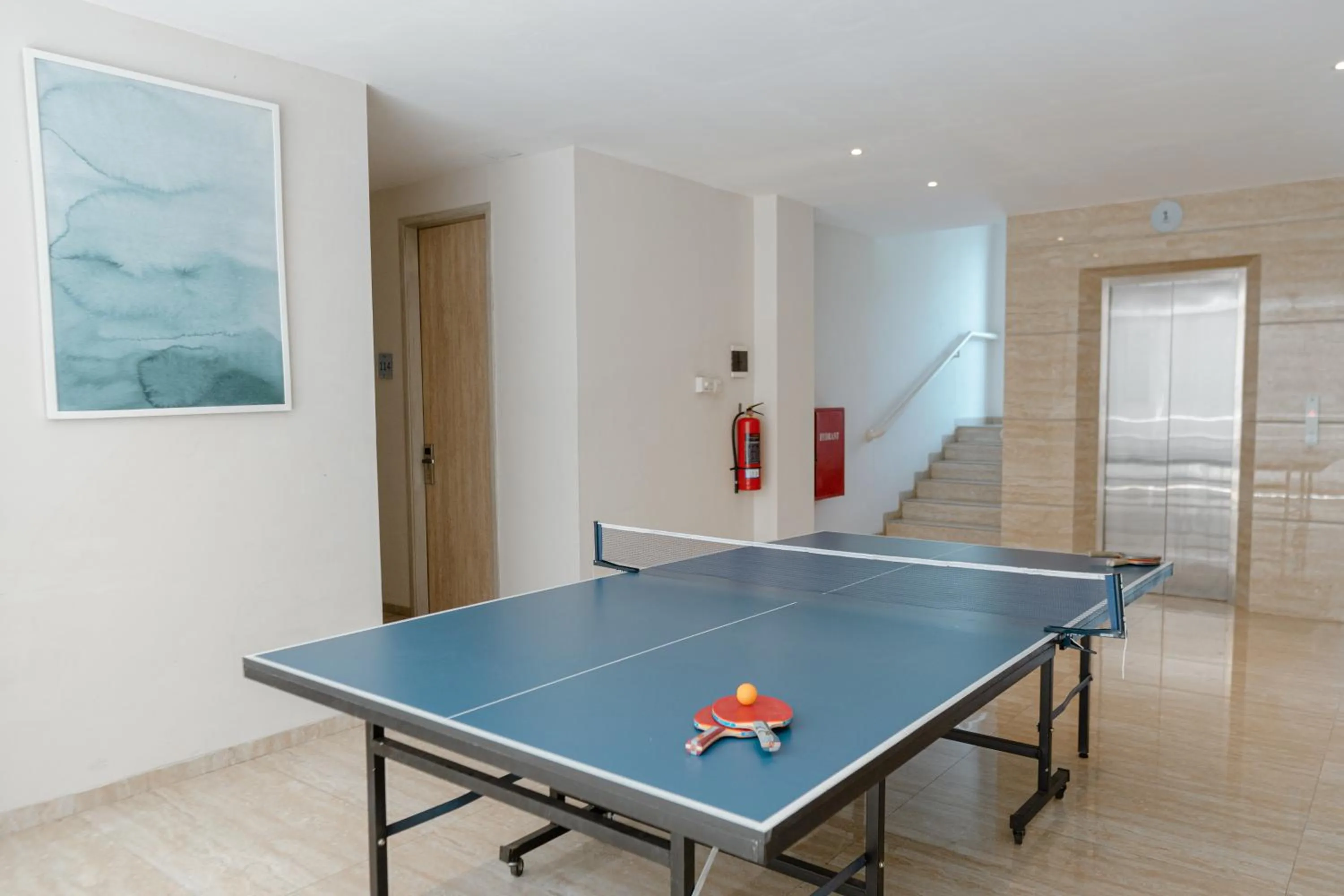 Table tennis in Bali Bustle Pararaton Coliving and Coworking Space