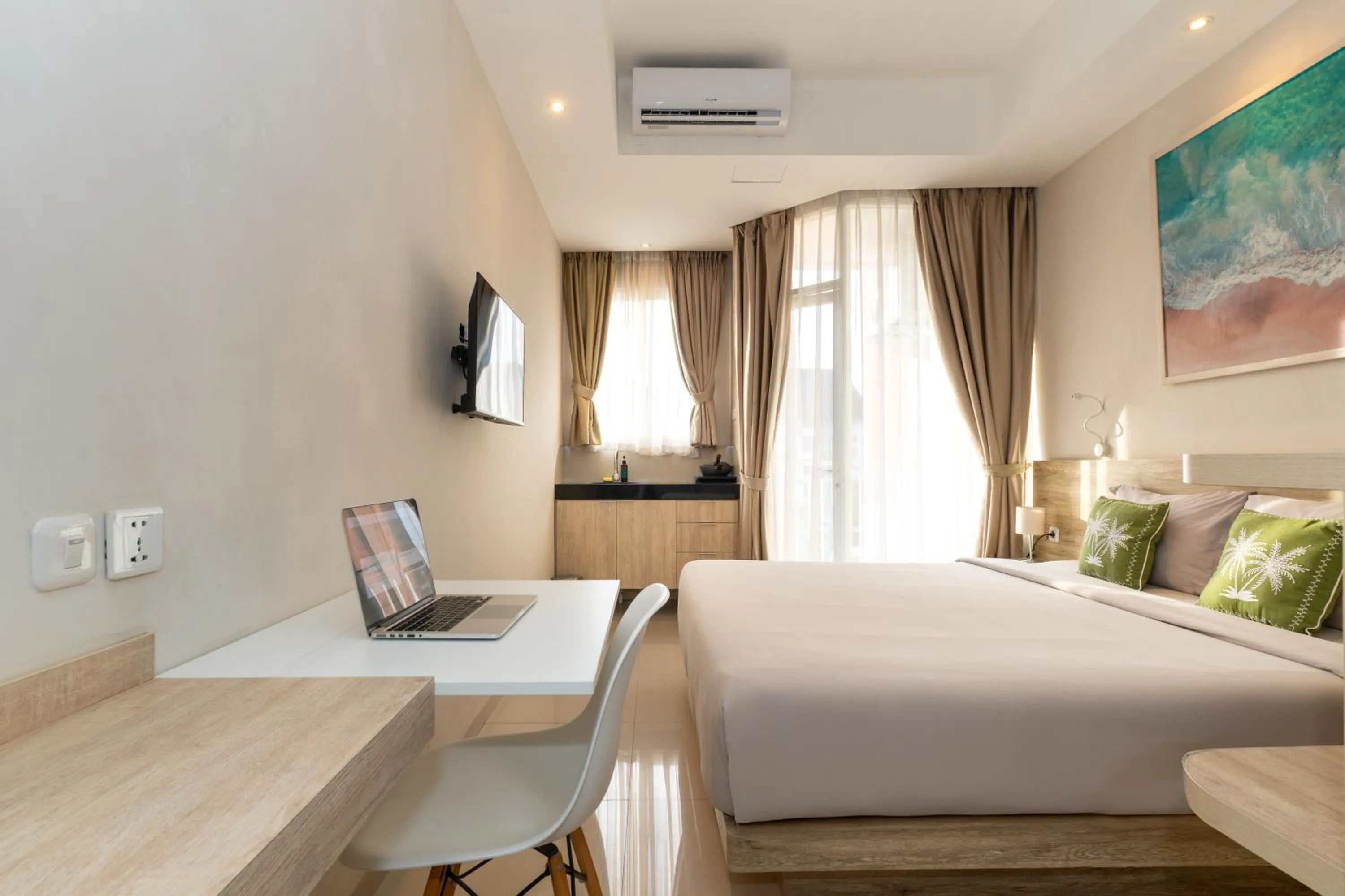 Bedroom, Bed in Bali Bustle Pararaton Coliving and Coworking Space