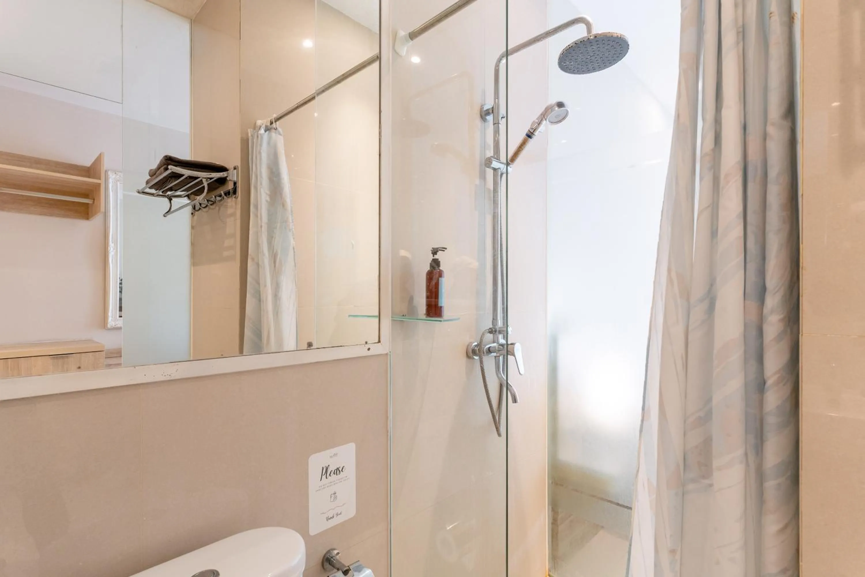 Shower in Bali Bustle Pararaton Coliving and Coworking Space