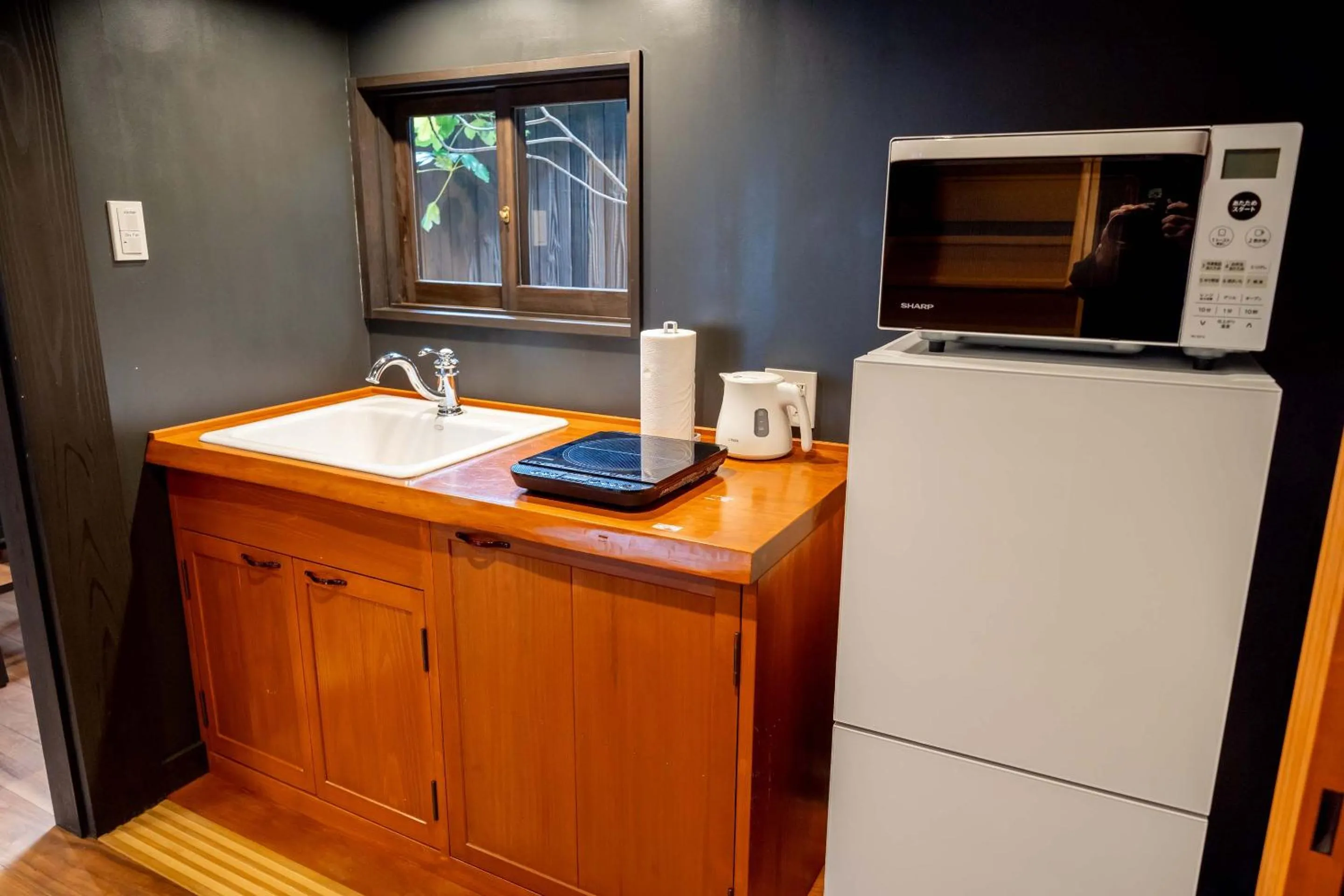 Kitchen or kitchenette in RESI STAY Palace Gate