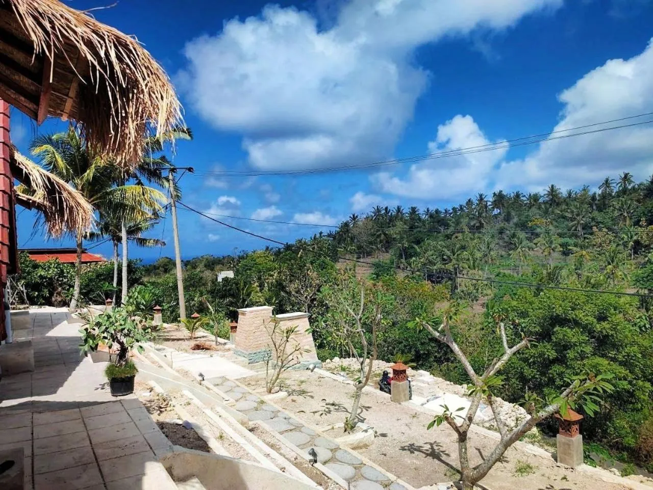 Garden view in Sun Grace Penida Cottage