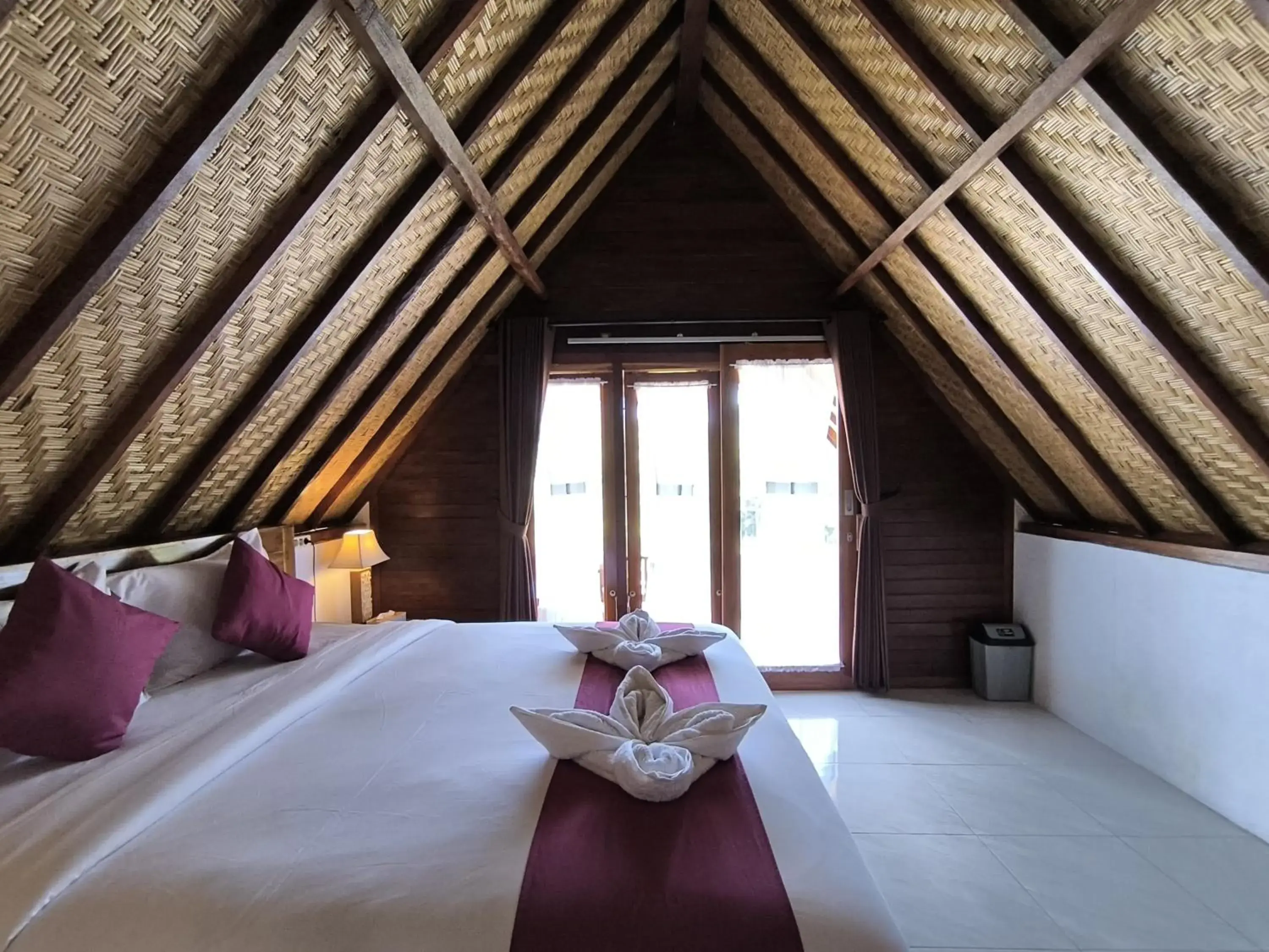 Bed in Sun Grace Penida Cottage Bed in Sun Grace Penida Cottage