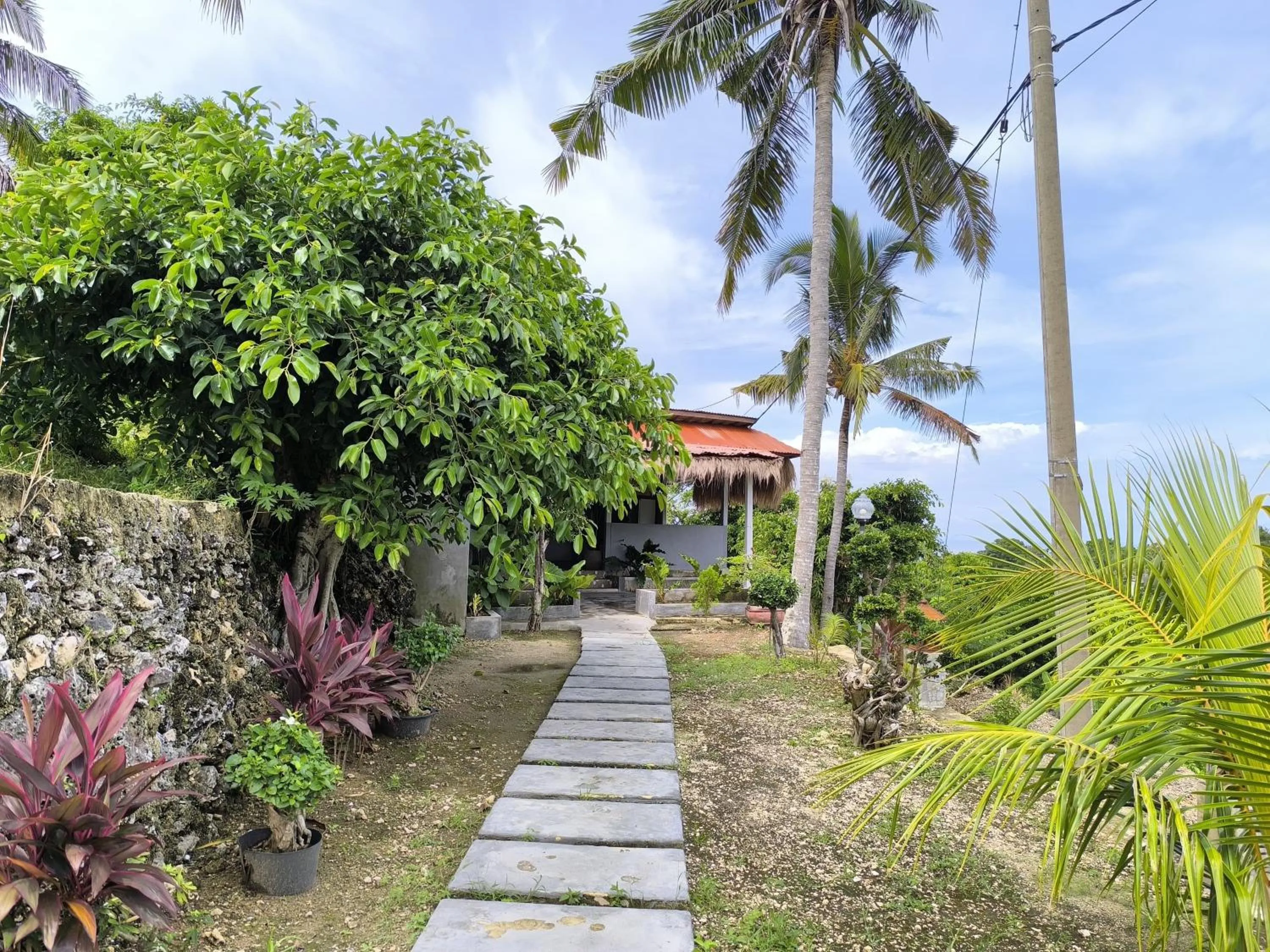 Garden view in Sun Grace Penida Cottage