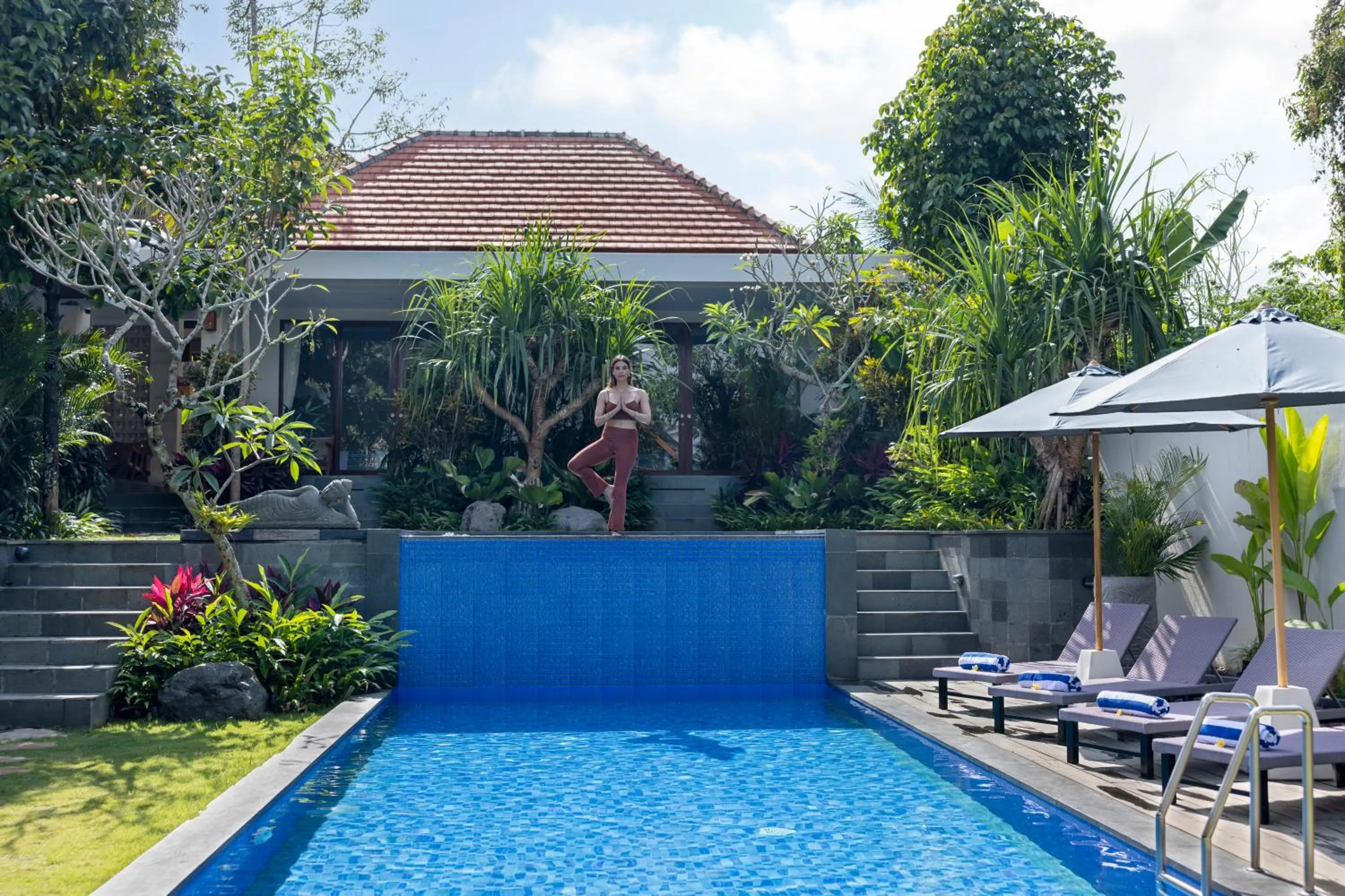 Swimming pool in Bhumi Sangtu Ubud