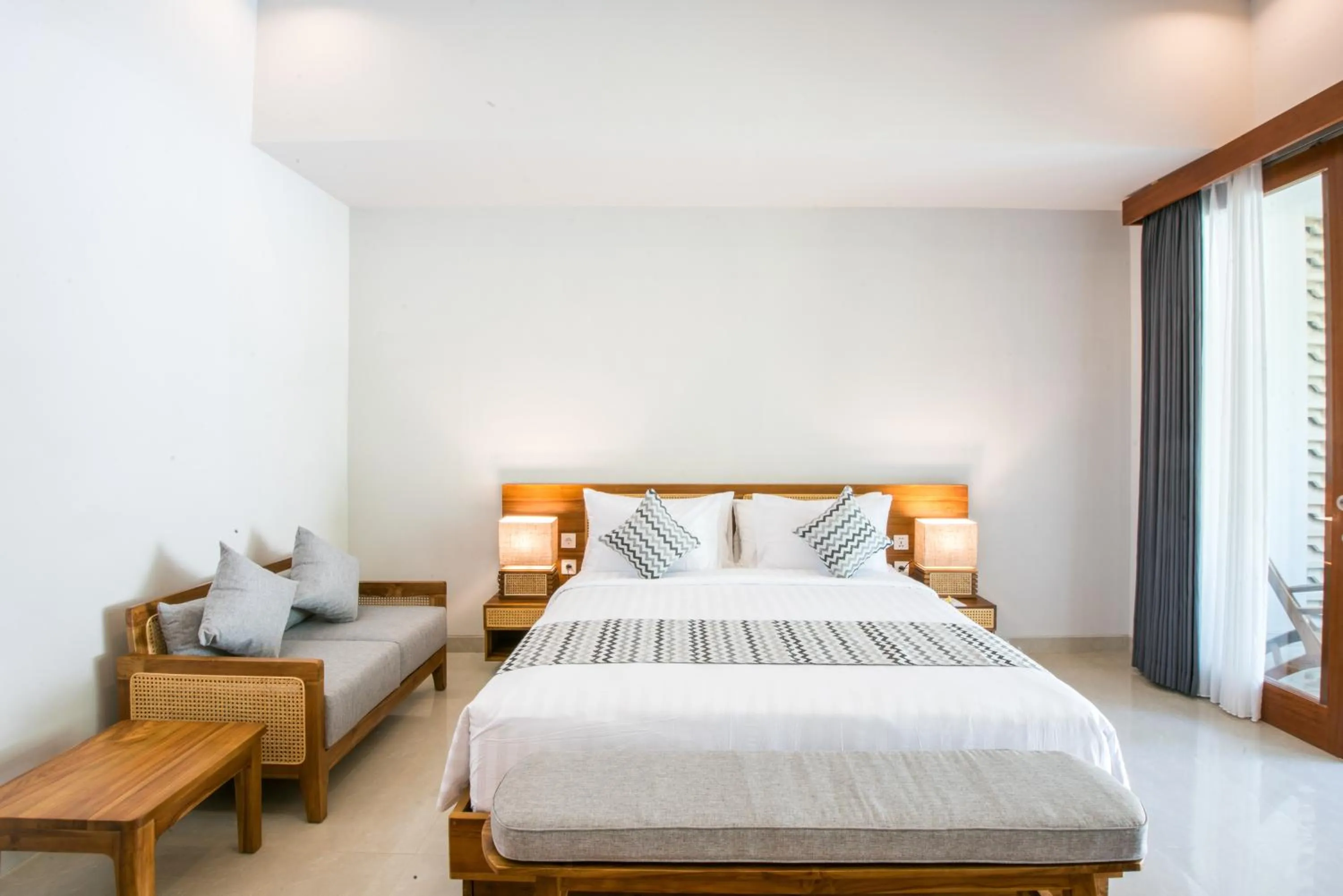 Bed in Bhumi Sangtu Ubud