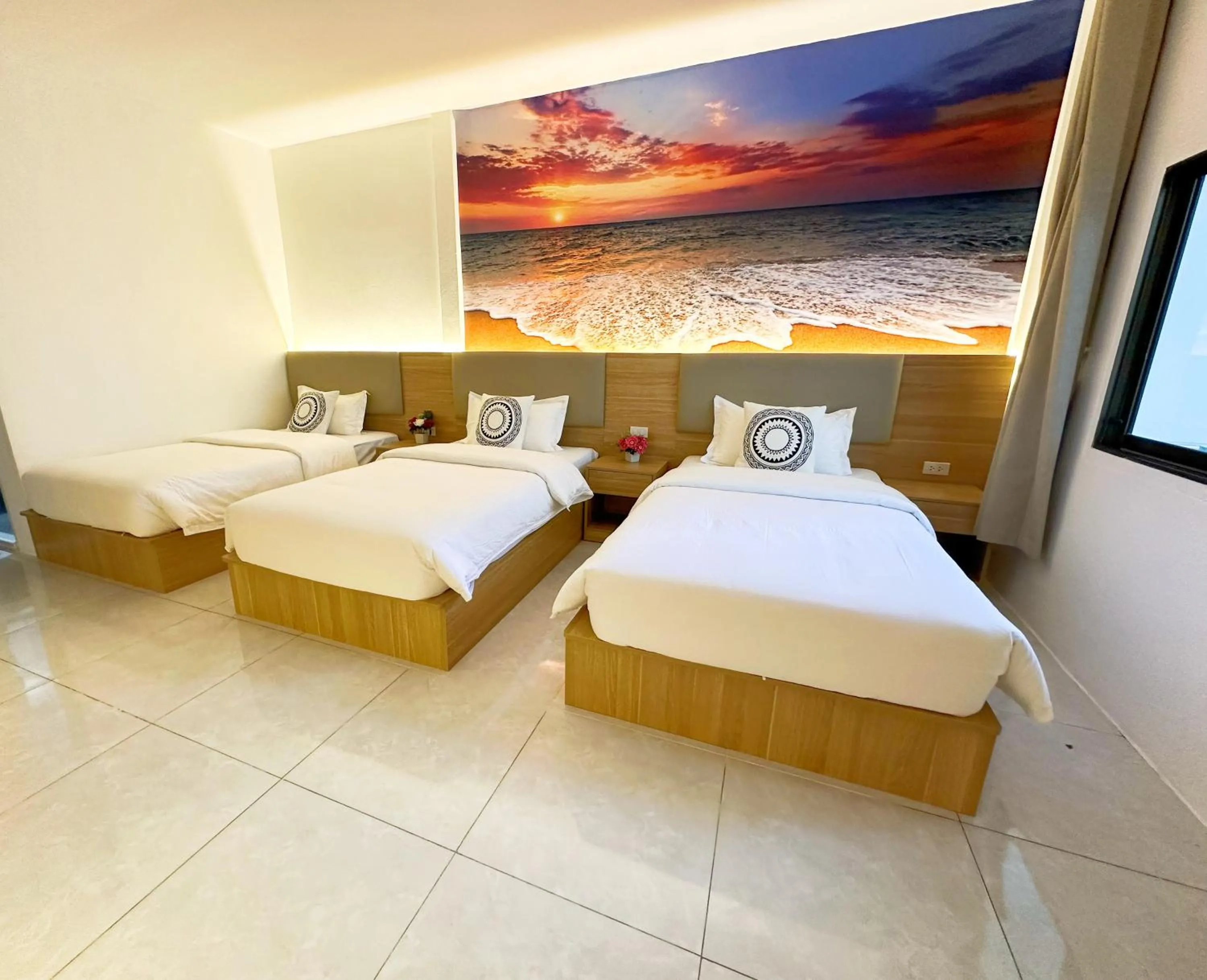 Bed in The coconut nanai resort