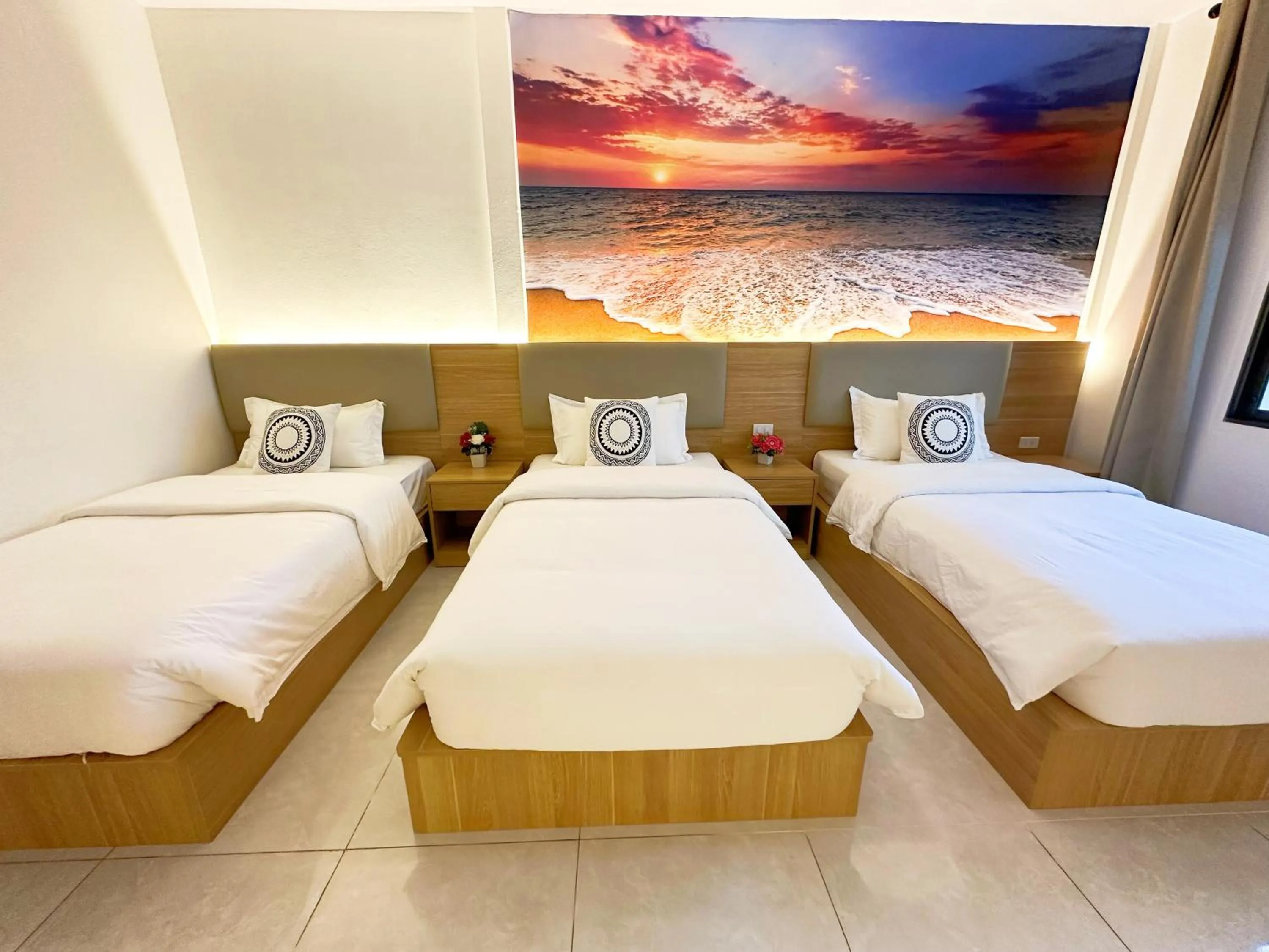 Bed in The coconut nanai resort