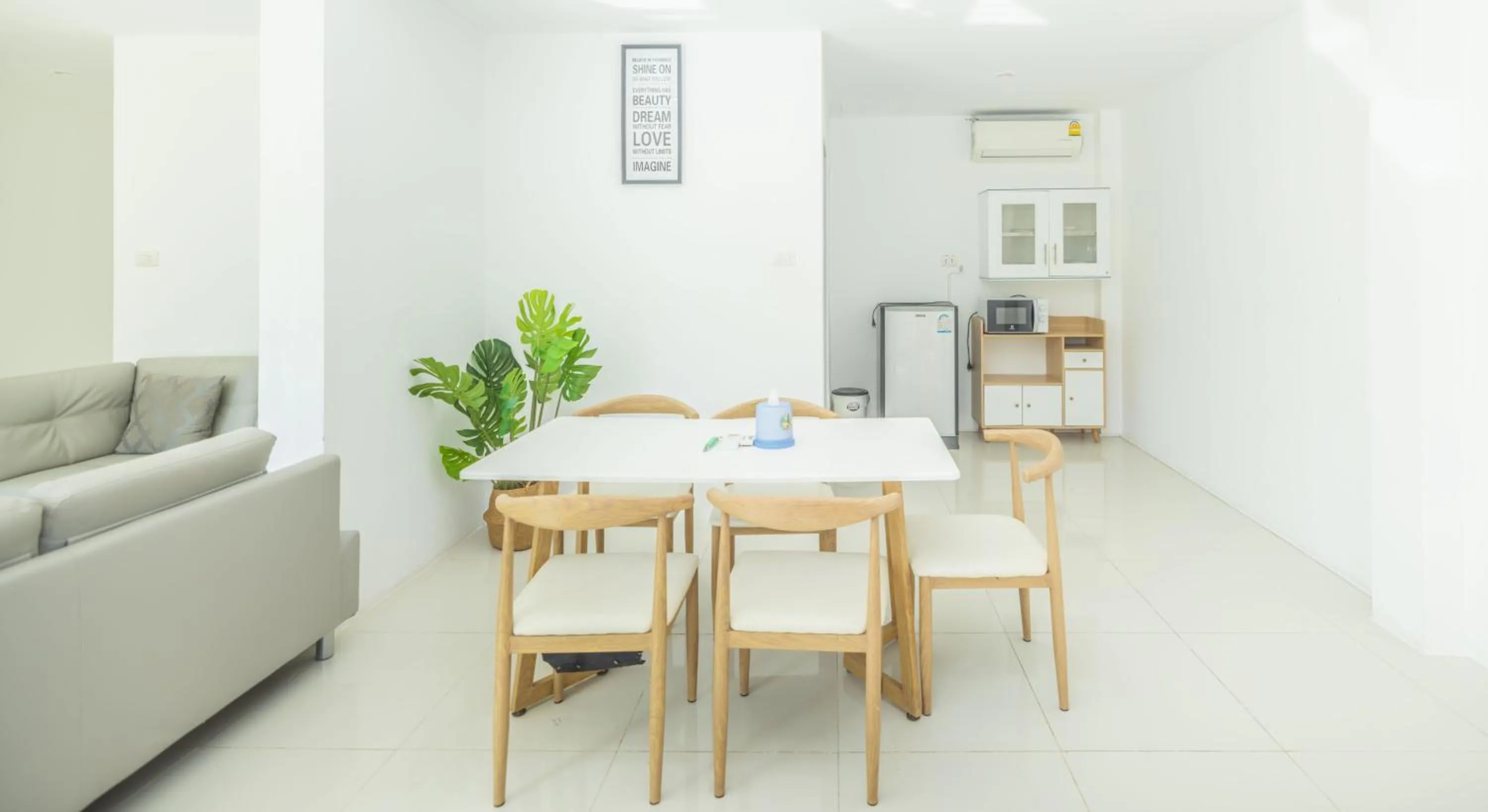 Dining area in The coconut nanai resort