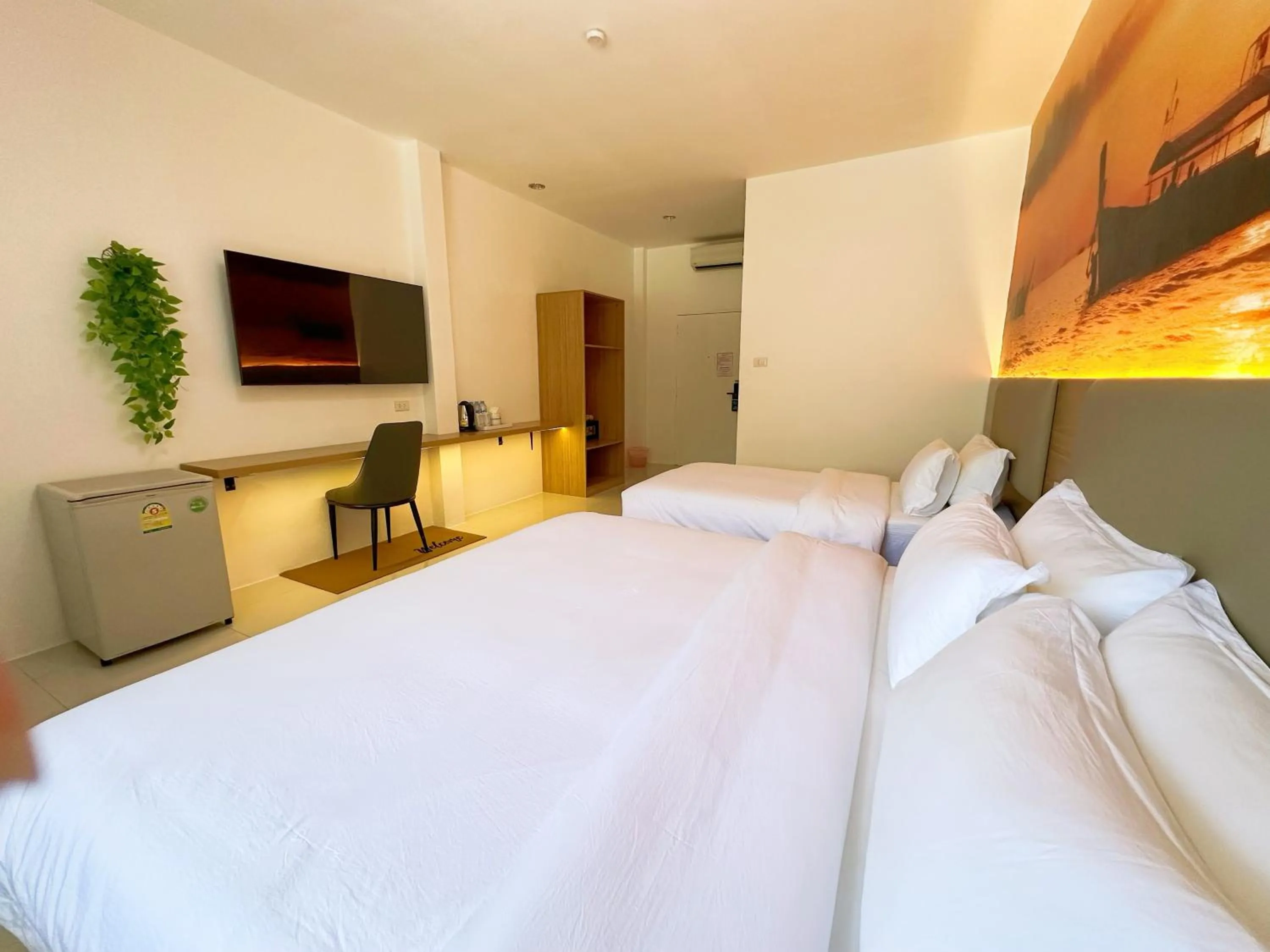 Bed in The coconut nanai resort