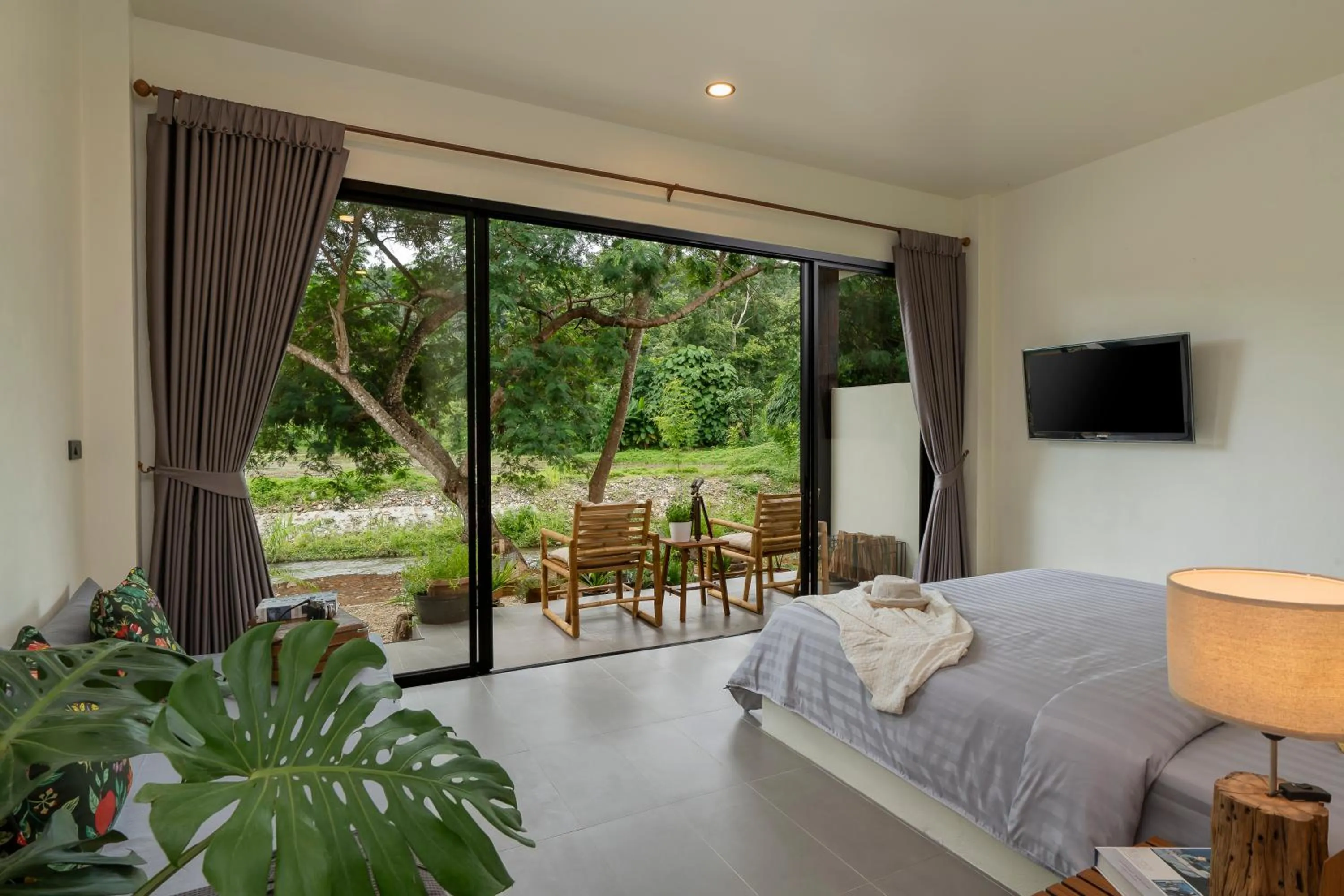 Bed in Sirin Farm Chiang Rai