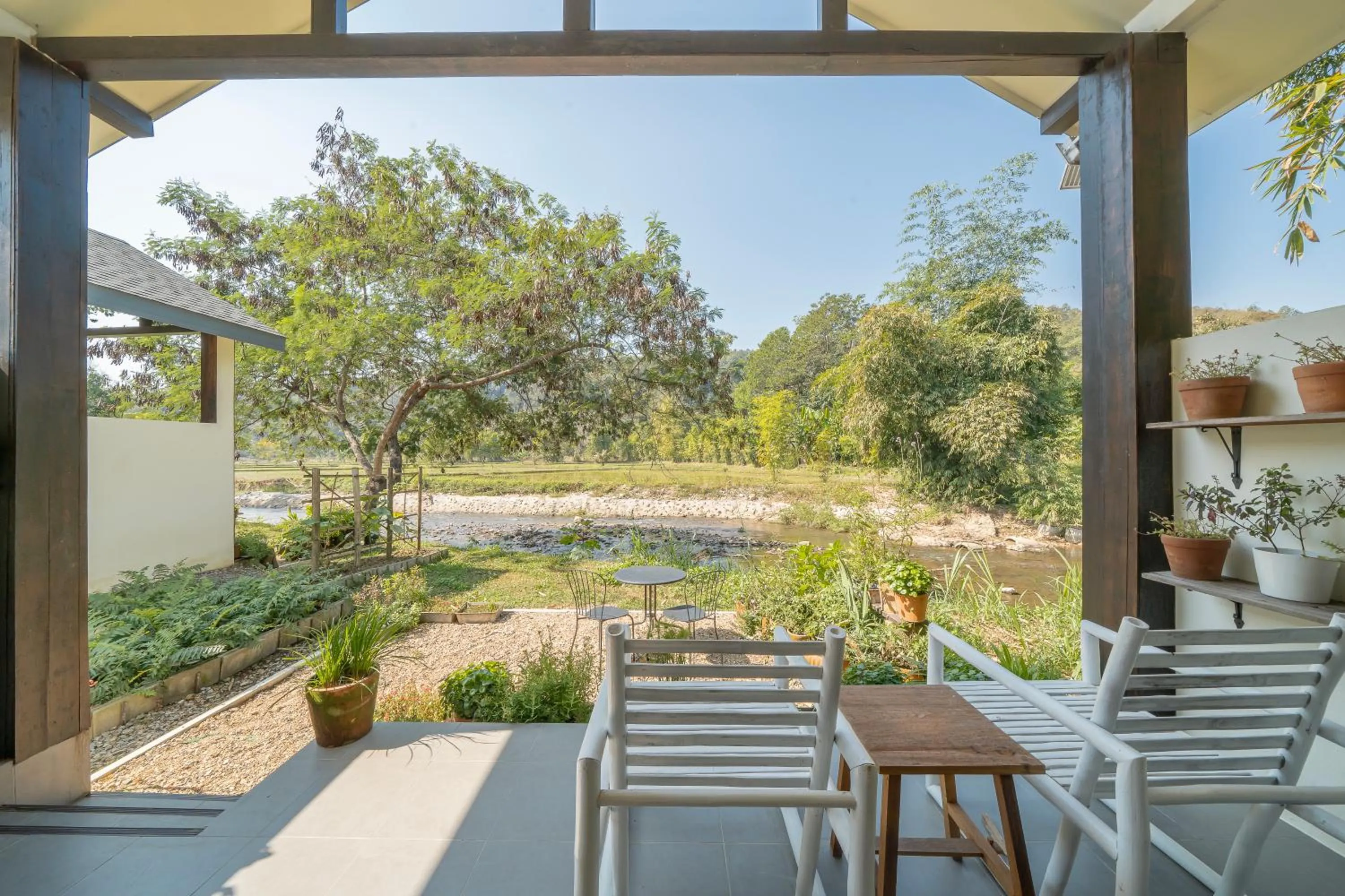 River view in Sirin Farm Chiang Rai