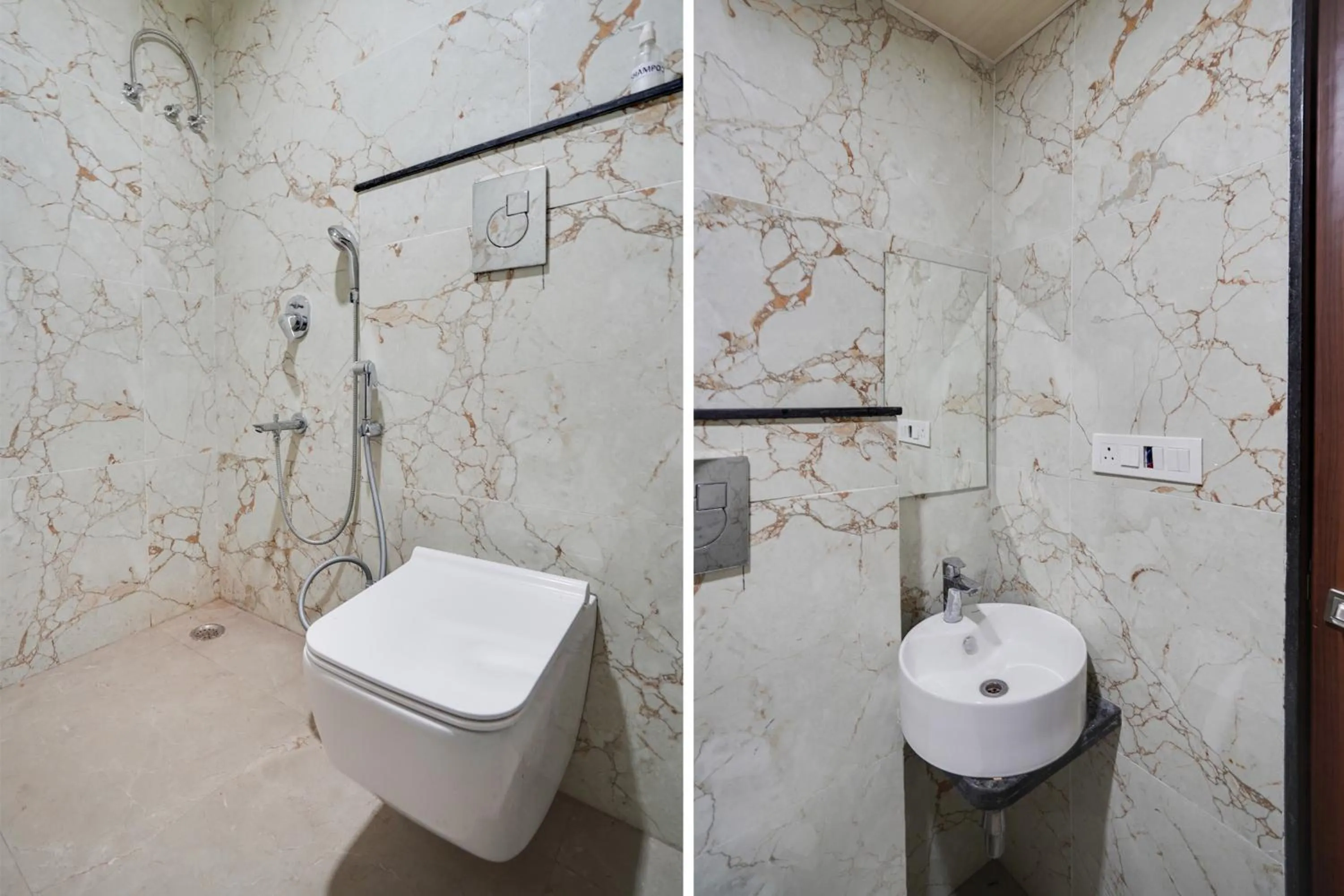 Bathroom in Super Hotel O Ajmer Central formerly Grand Suman