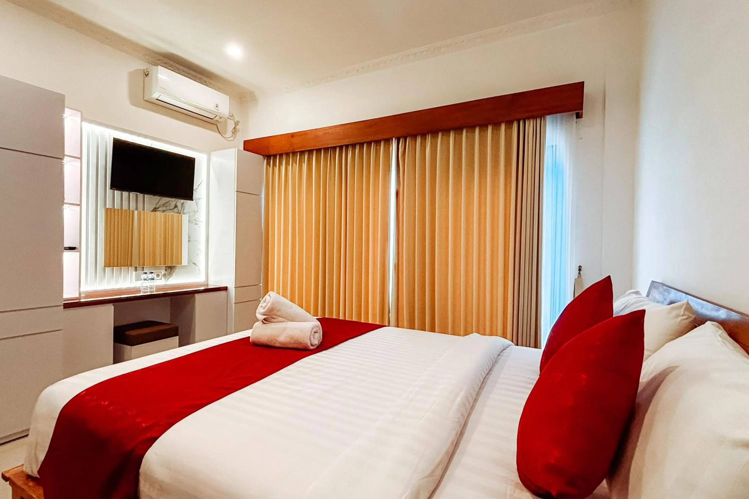 Bedroom, Bed in The Wahyu Villa Uluwatu