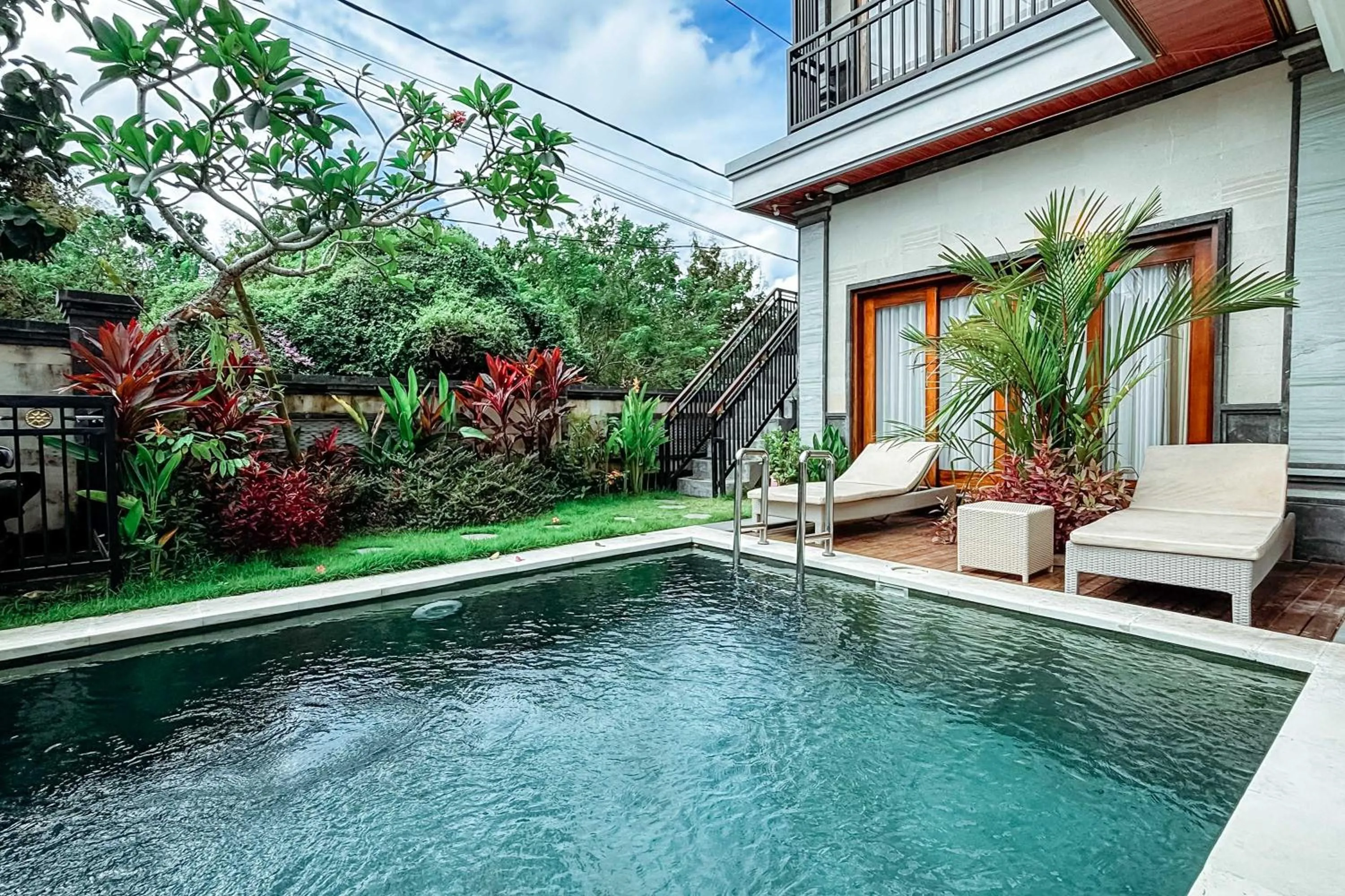Swimming pool in The Wahyu Villa Uluwatu
