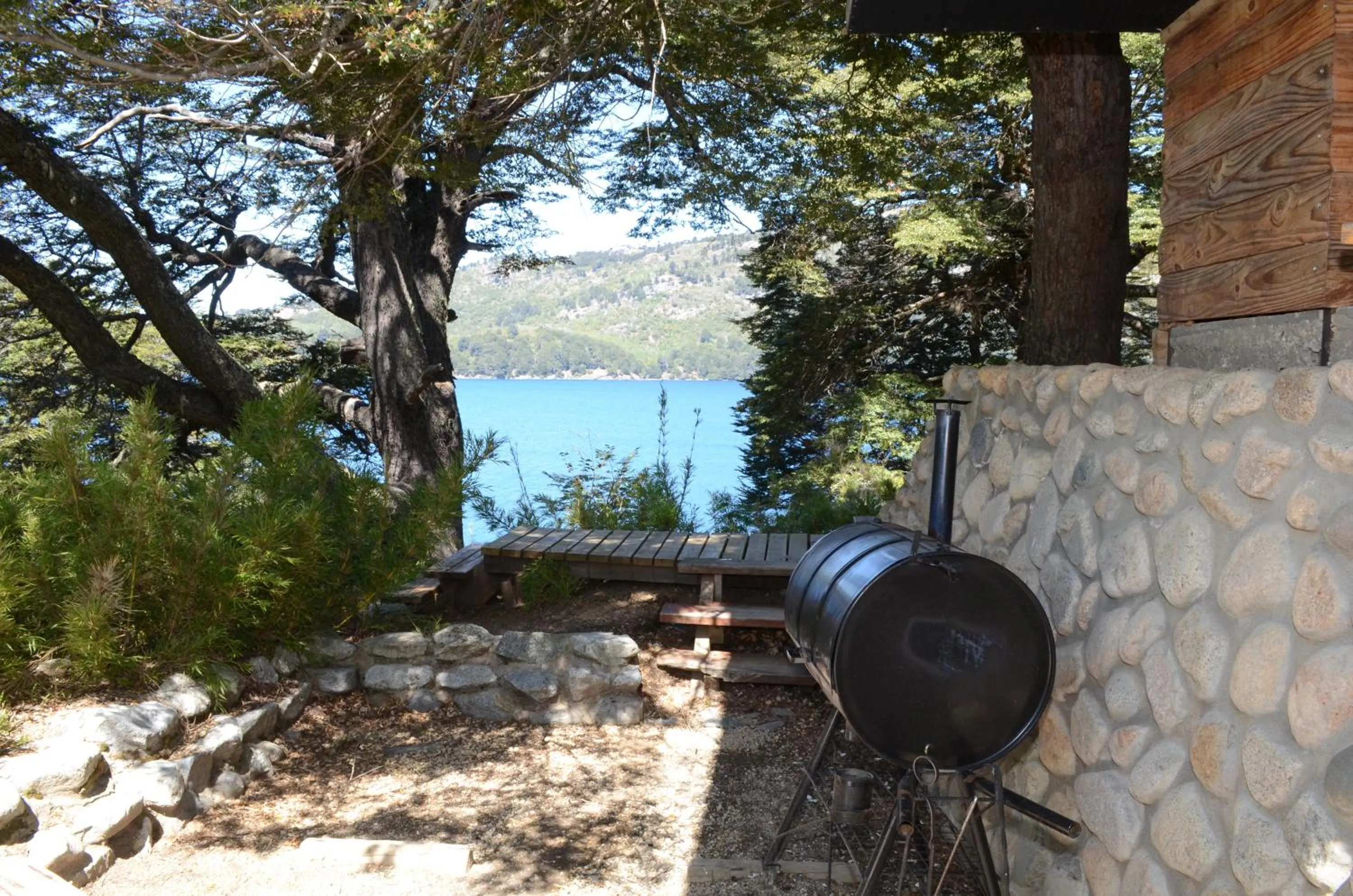BBQ facilities in Apart Hotel La Busqueda