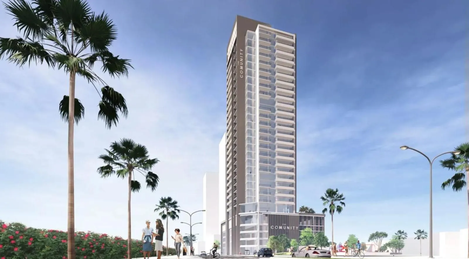 Property building in The Community Jumeirah Village