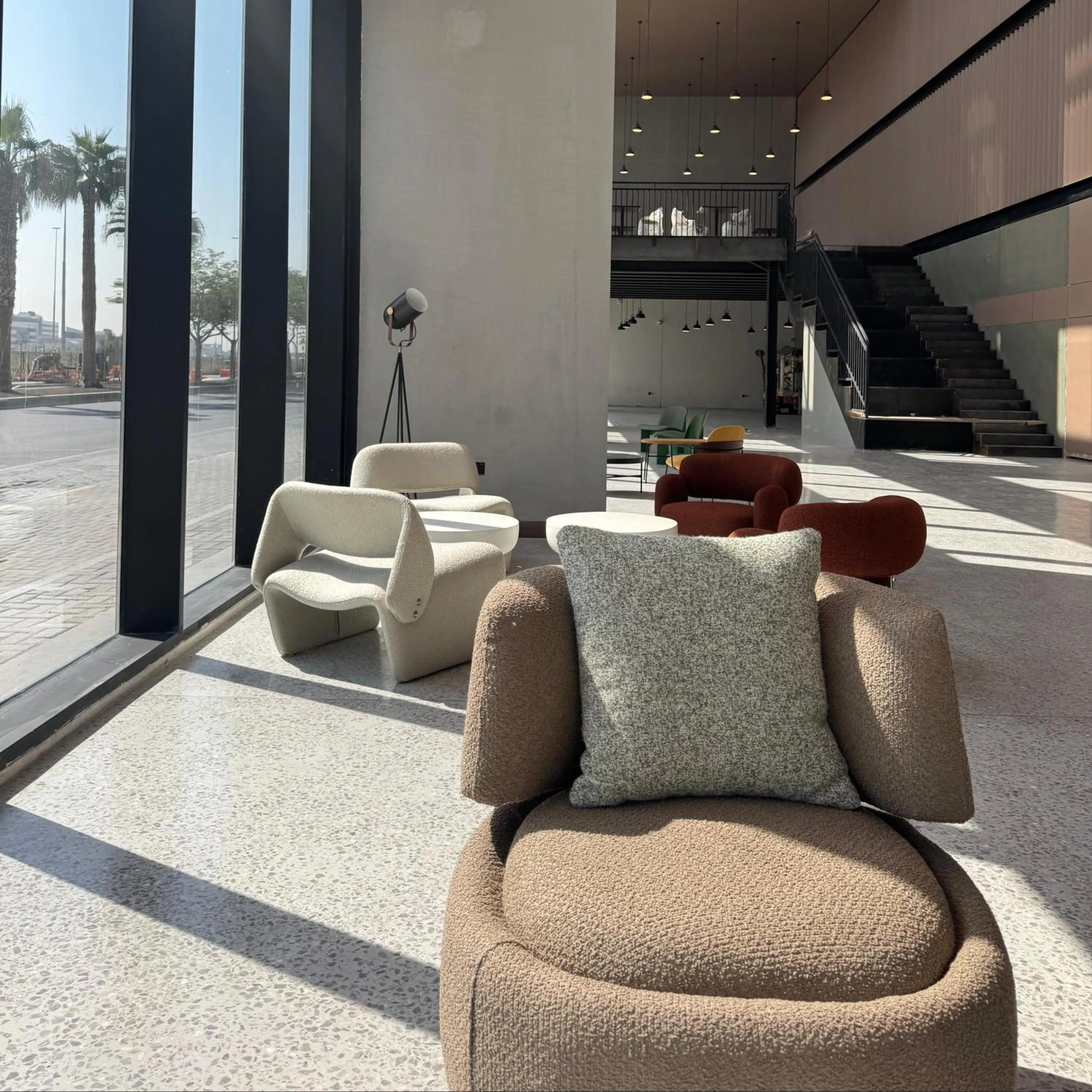 Seating area in The Community Jumeirah Village