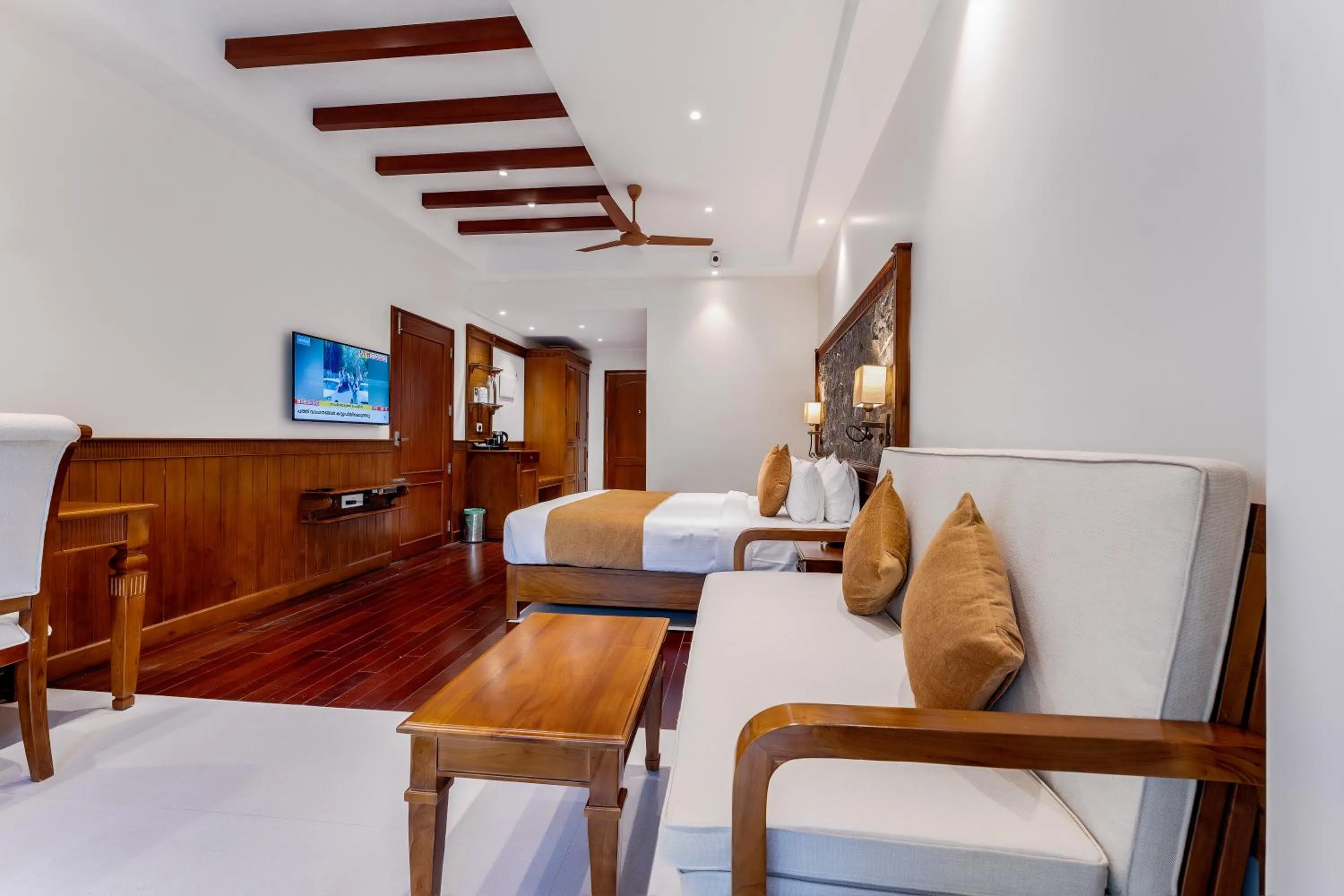 Bed in Le Montfort Resort