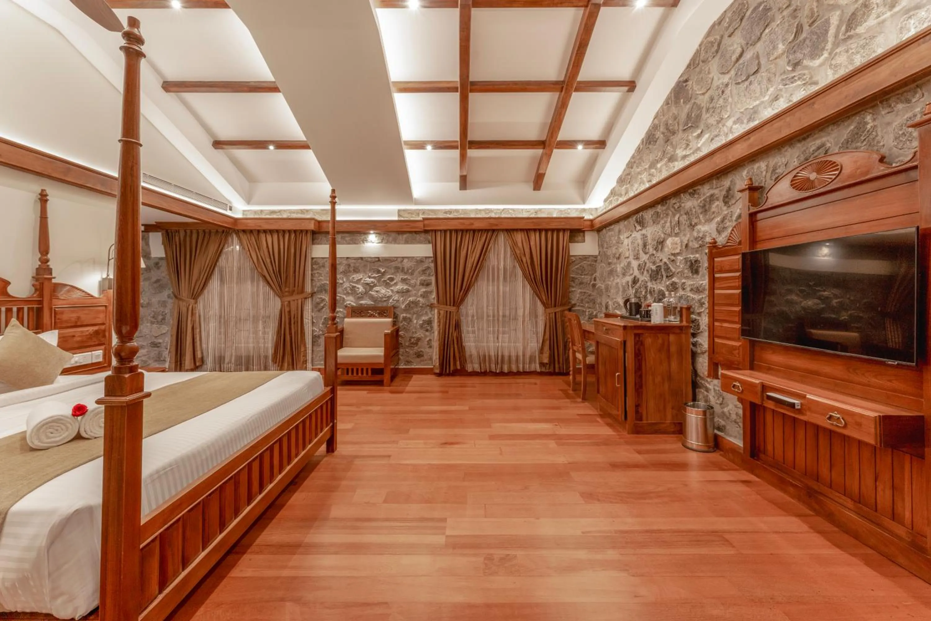 Bed in Le Montfort Resort