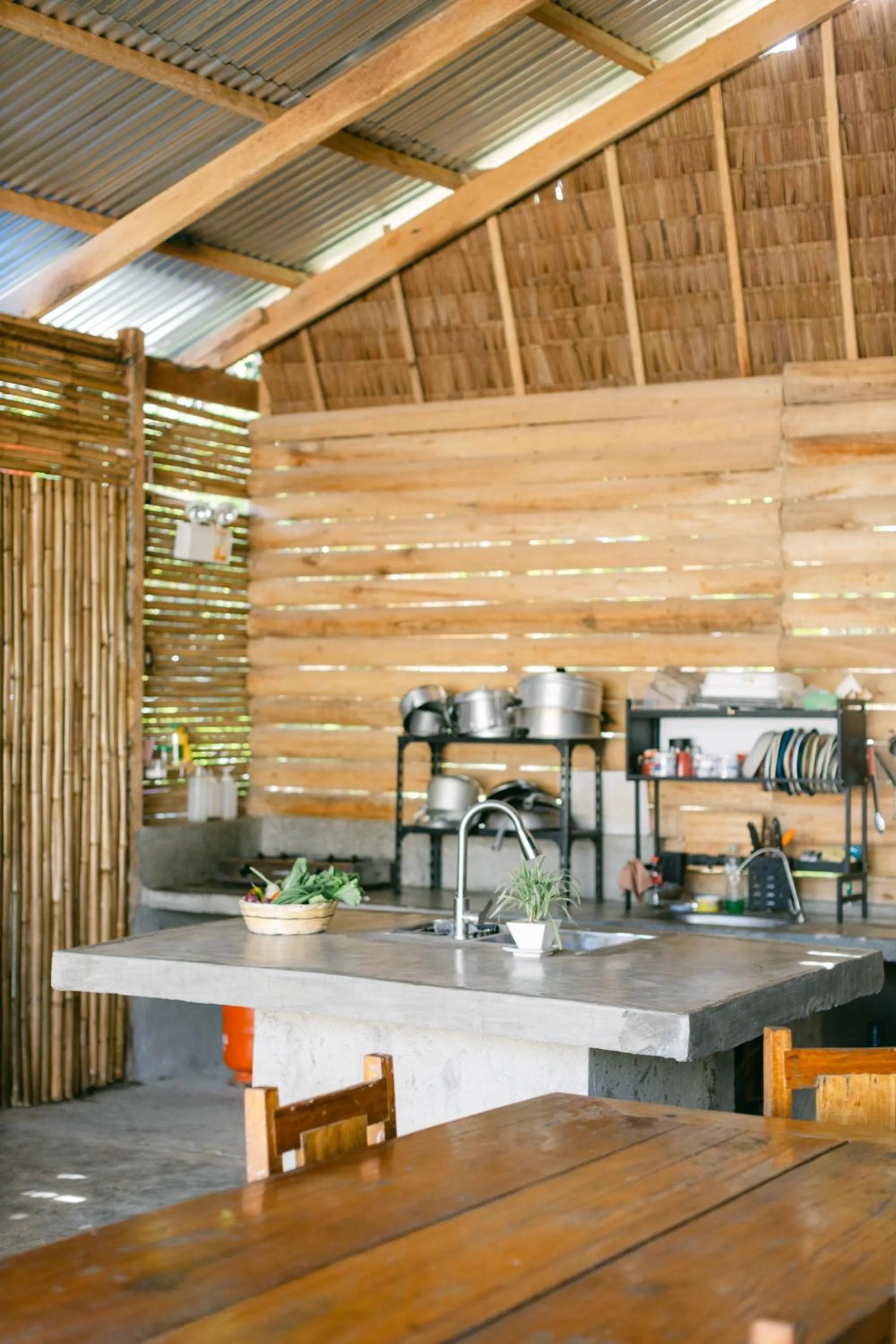 Dining area in katana siargao