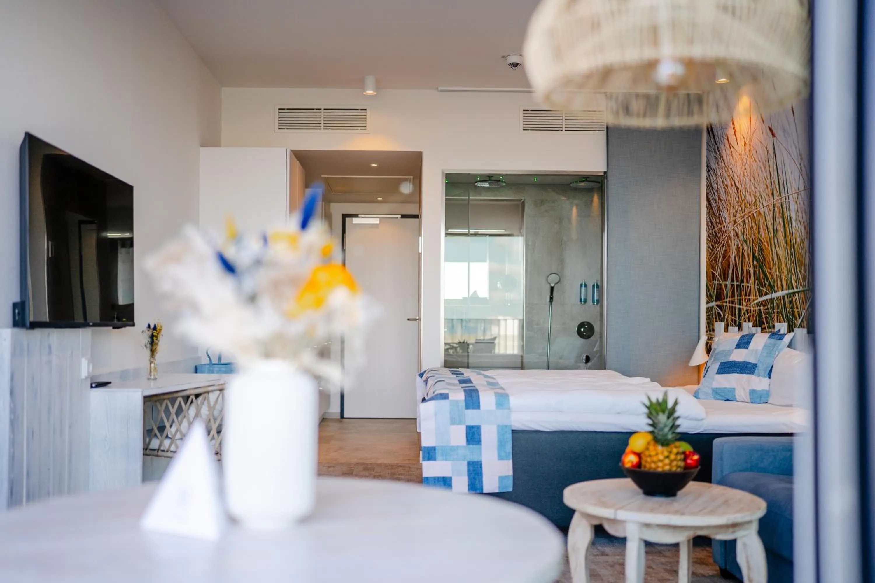 Bed in SlowDown Bottsand Hotel und Spa