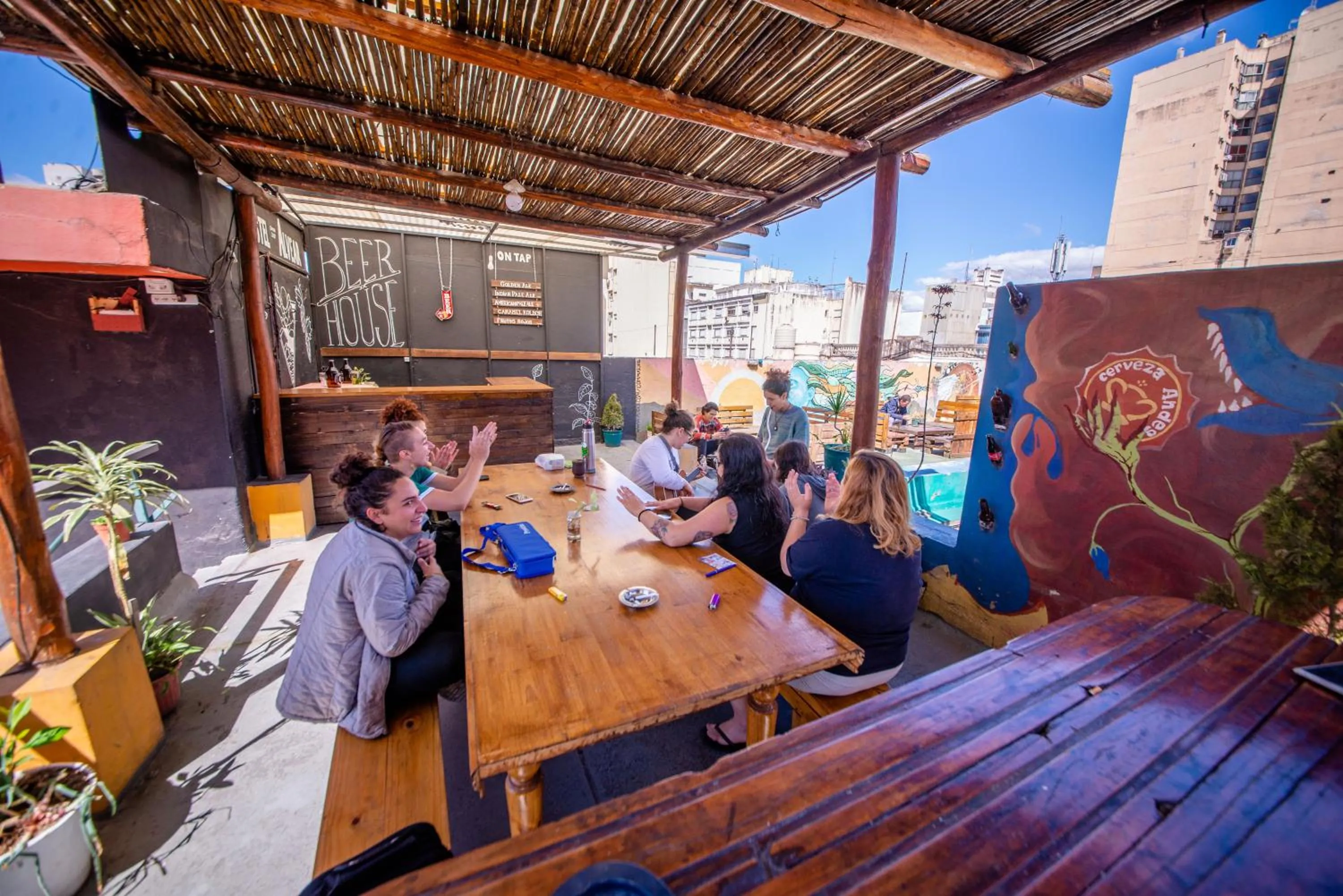 People in Hostel Alvear